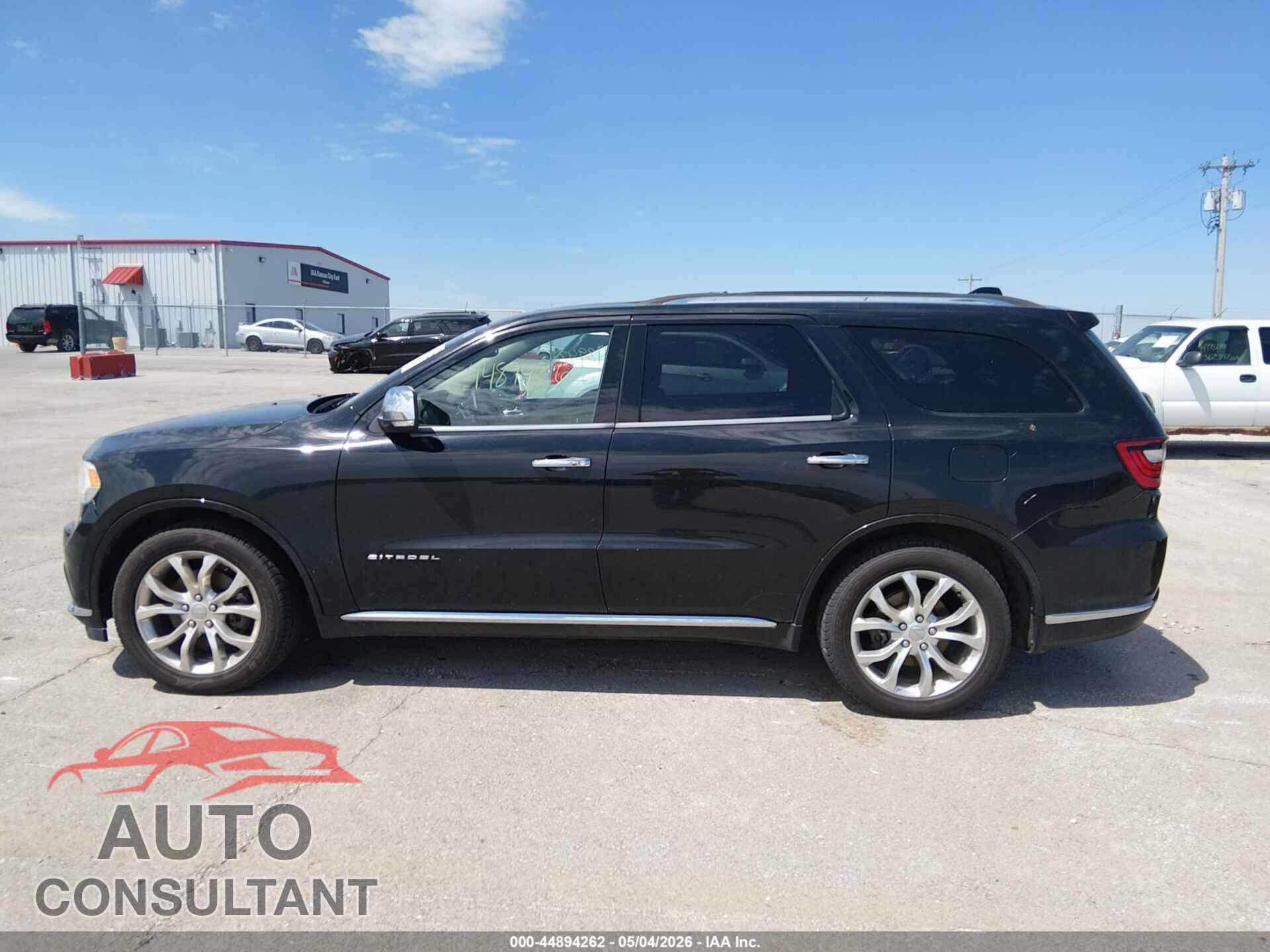 DODGE DURANGO 2017 - 1C4RDJEG6HC748754