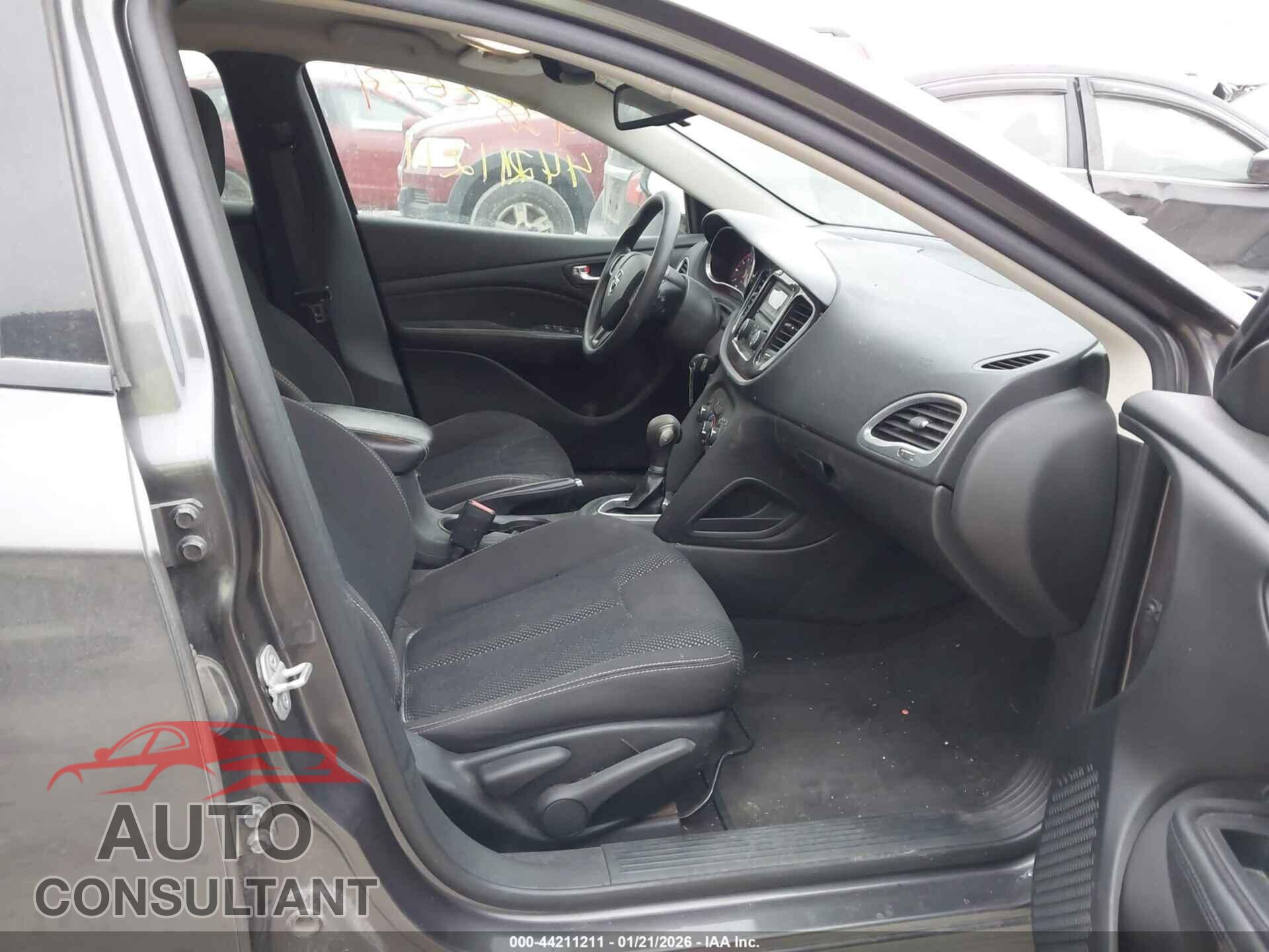 DODGE DART 2015 - 1C3CDFBB9FD226997