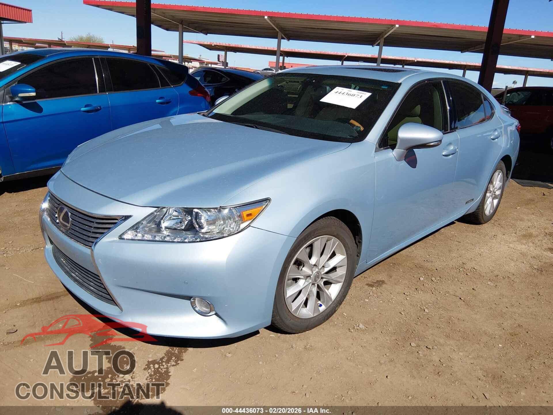 LEXUS ES 300H 2014 - JTHBW1GG2E2057200
