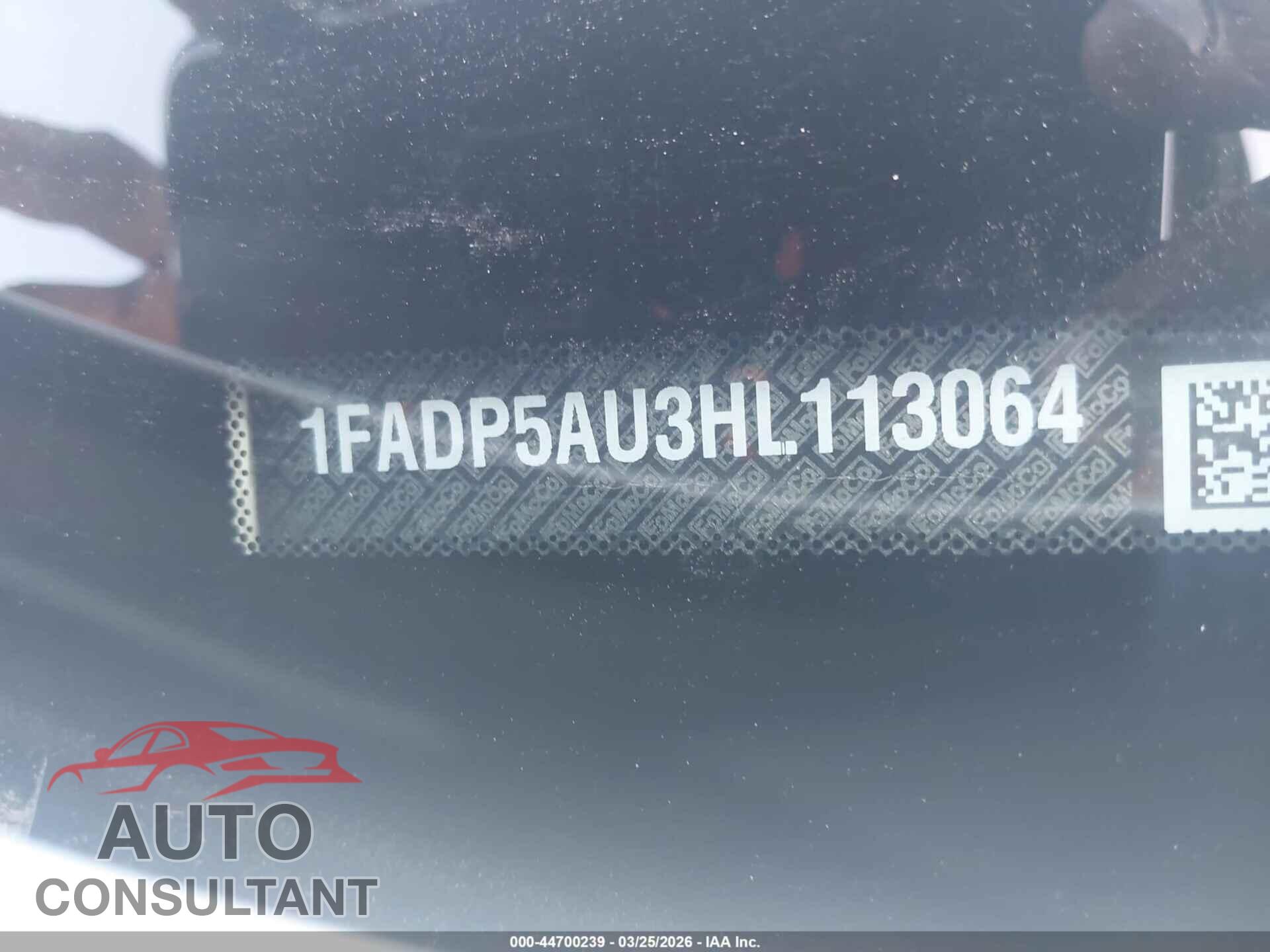FORD C-MAX HYBRID 2017 - 1FADP5AU3HL113064