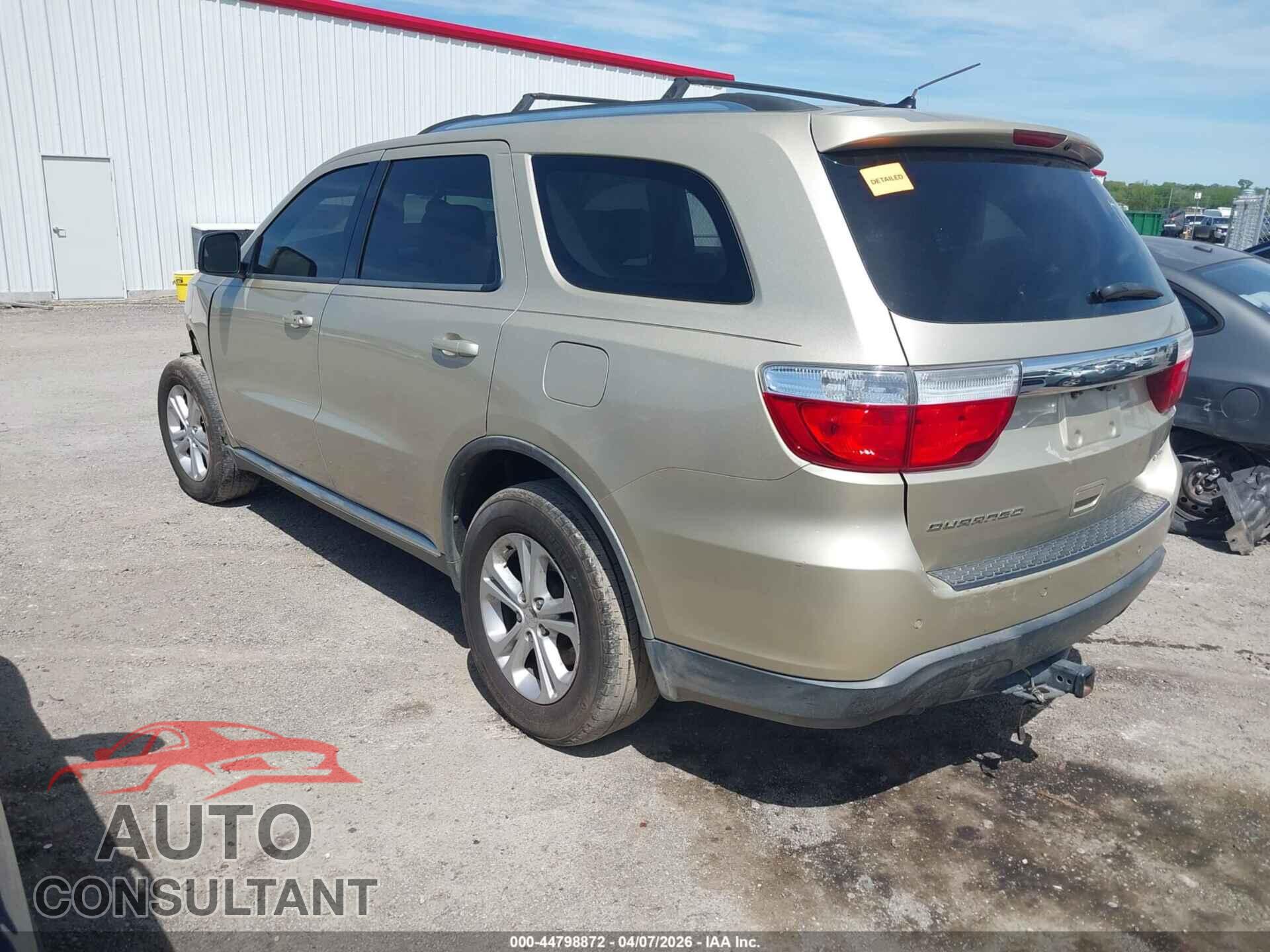DODGE DURANGO 2011 - 1D4RD4GG5BC508779