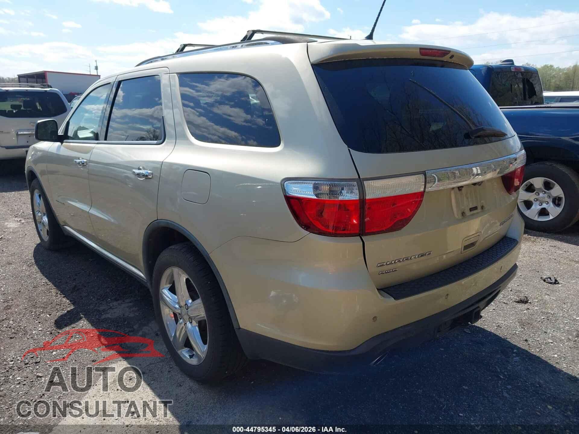 DODGE DURANGO 2012 - 1C4SDJET7CC153614