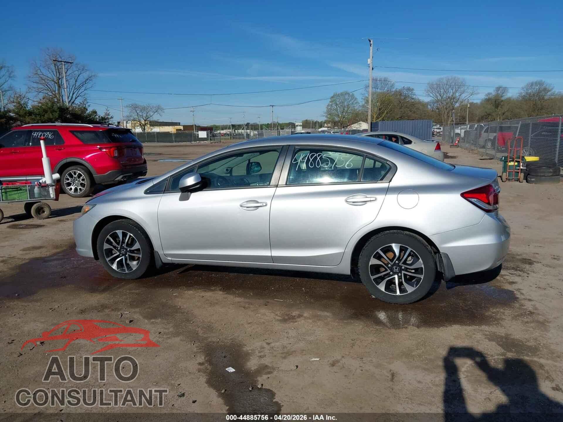 HONDA CIVIC 2013 - 19XFB2F86DE088675