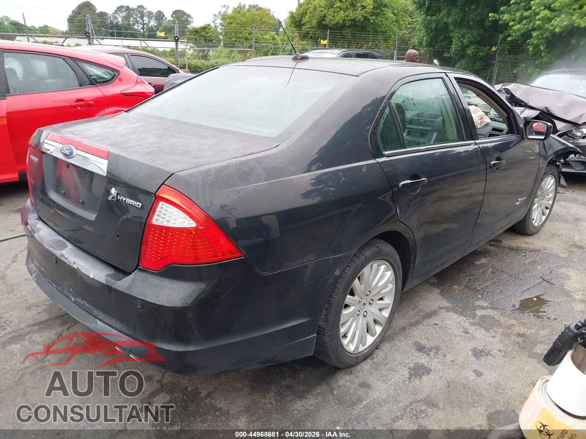 FORD FUSION HYBRID 2010 - 3FADP0L3XAR350102