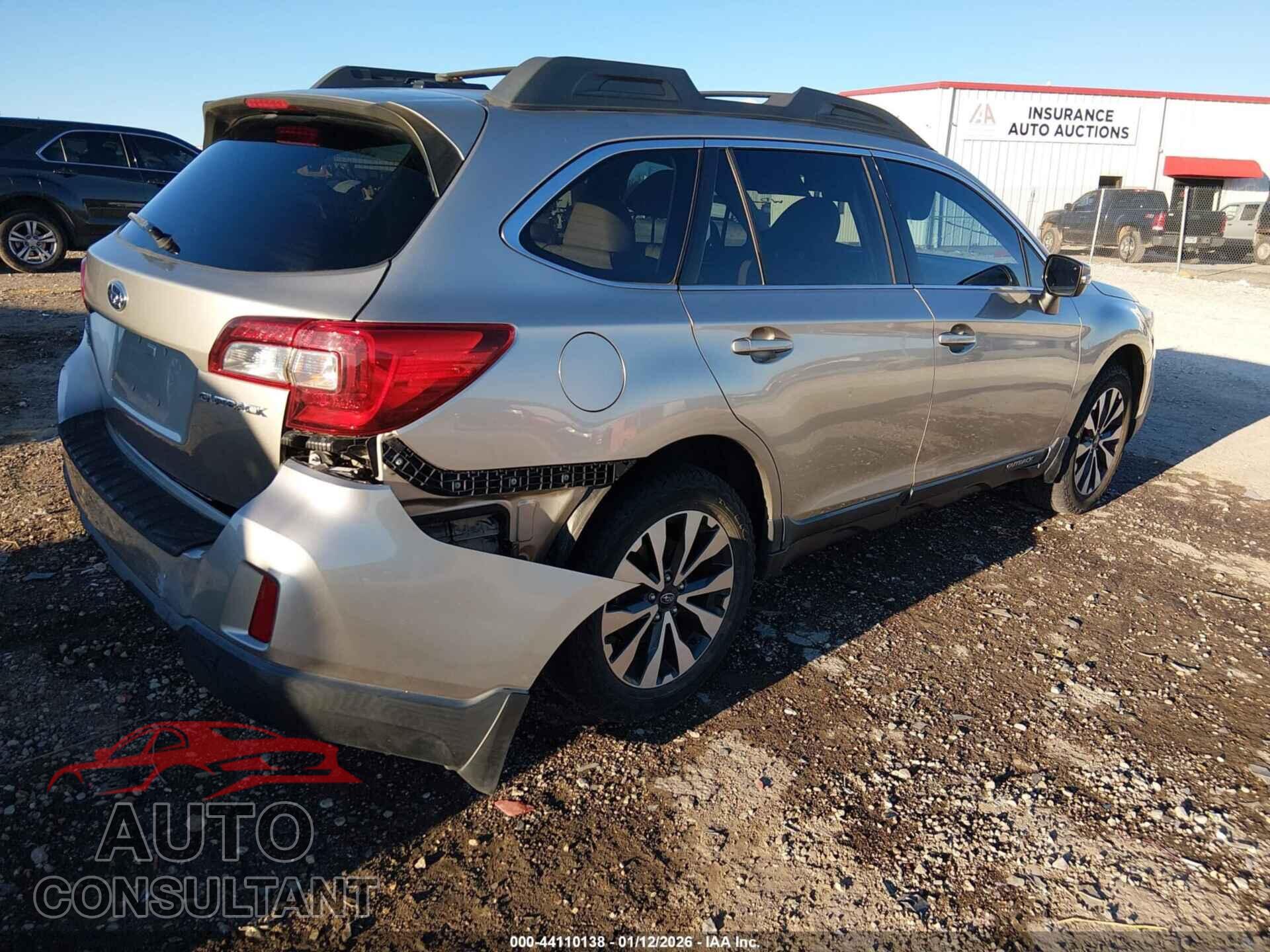 SUBARU OUTBACK 2015 - 4S4BSBLC3F3247794