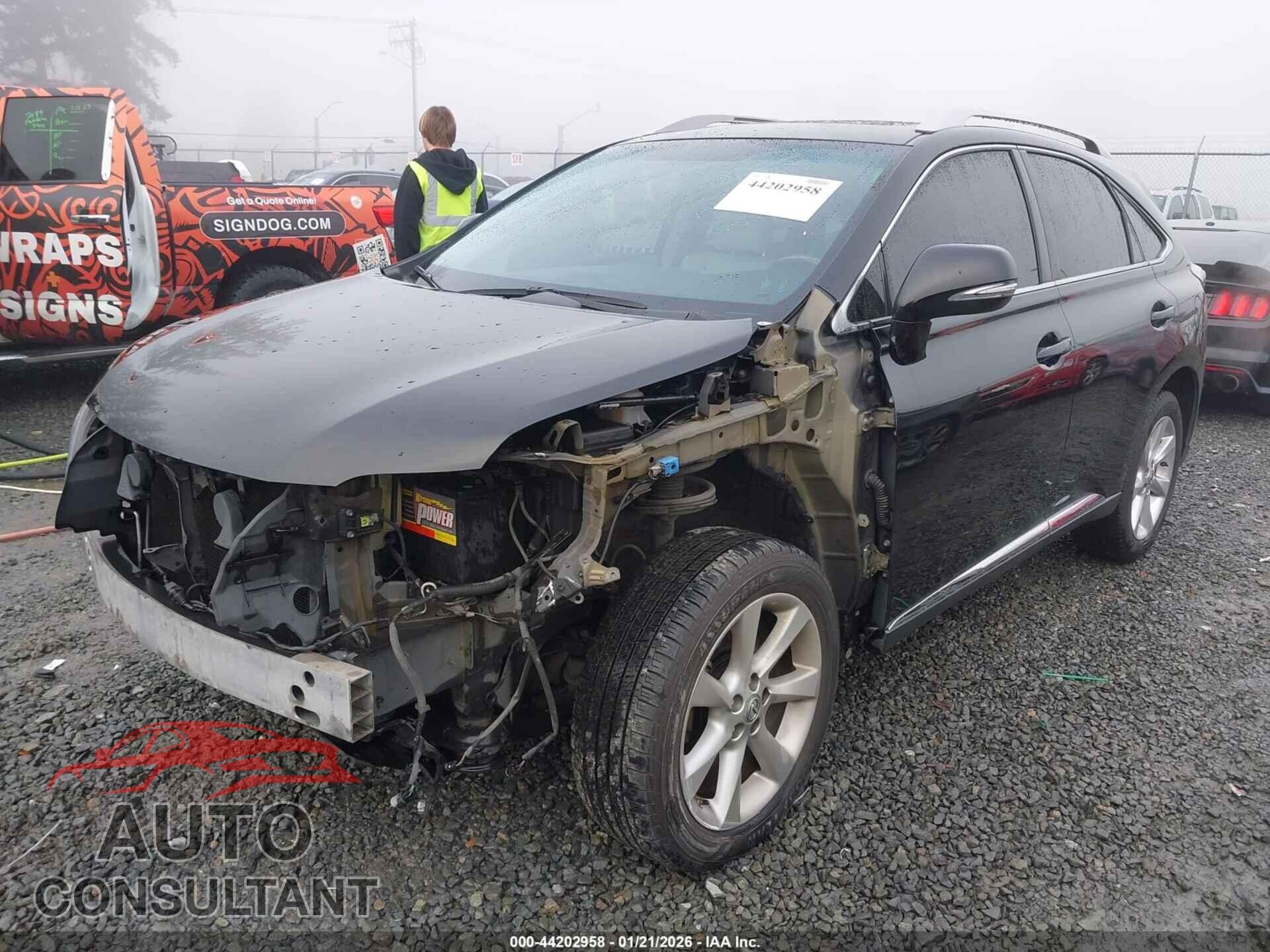 LEXUS RX 350 2011 - 2T2BK1BA7BC113771