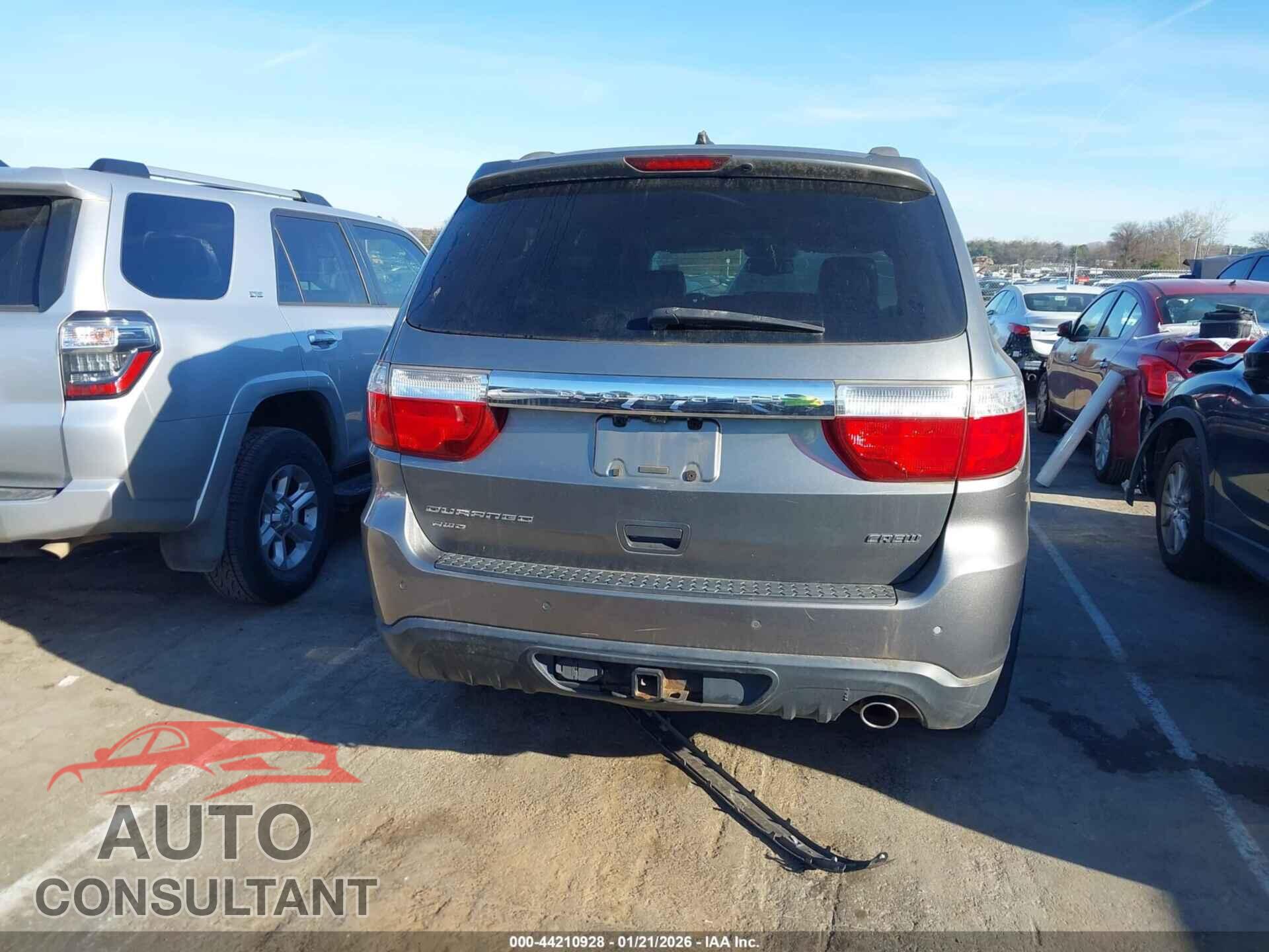 DODGE DURANGO 2012 - 1C4RDJDG0CC212974