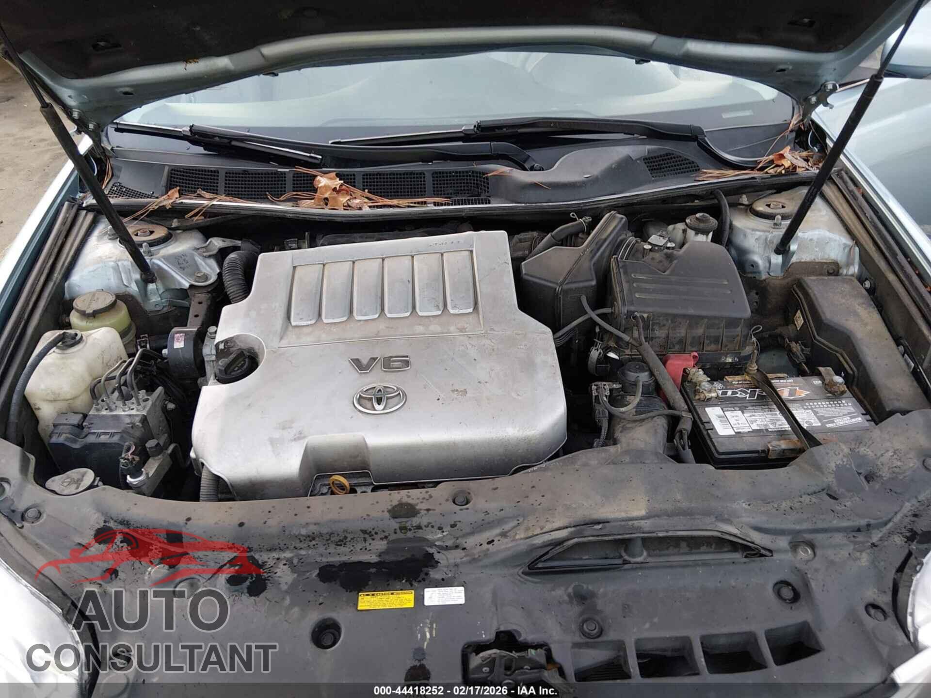 TOYOTA AVALON 2012 - 4T1BK3DB9CU440467