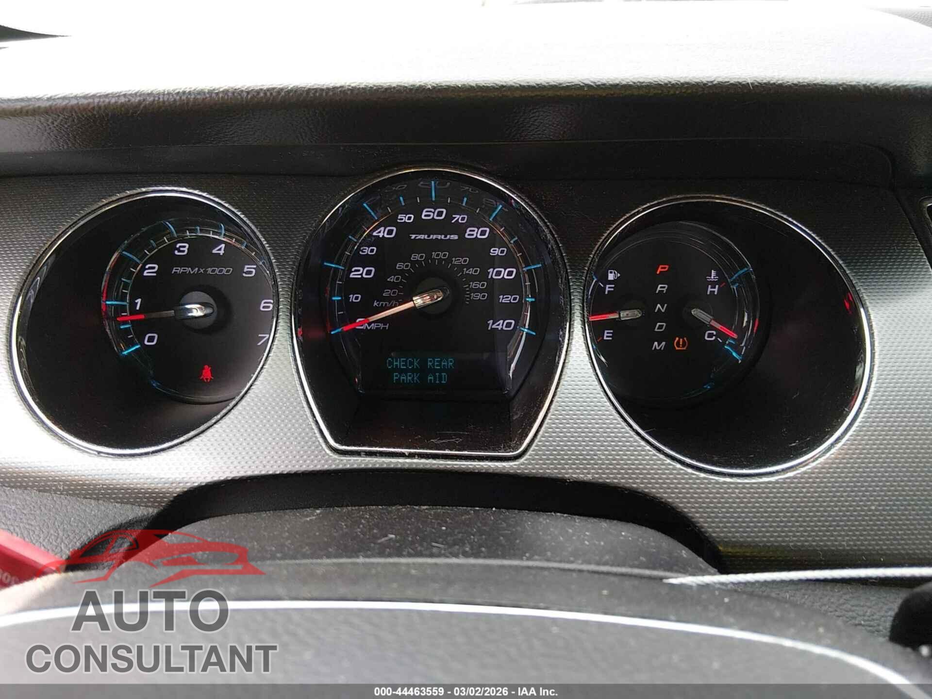 FORD TAURUS 2011 - 1FAHP2EW0BG114829
