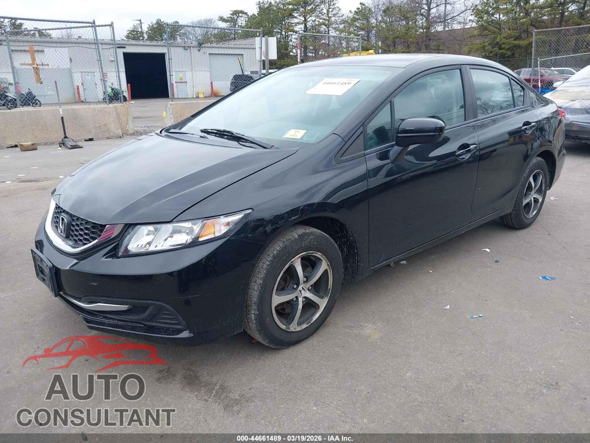 HONDA CIVIC 2015 - 19XFB2F72FE217814