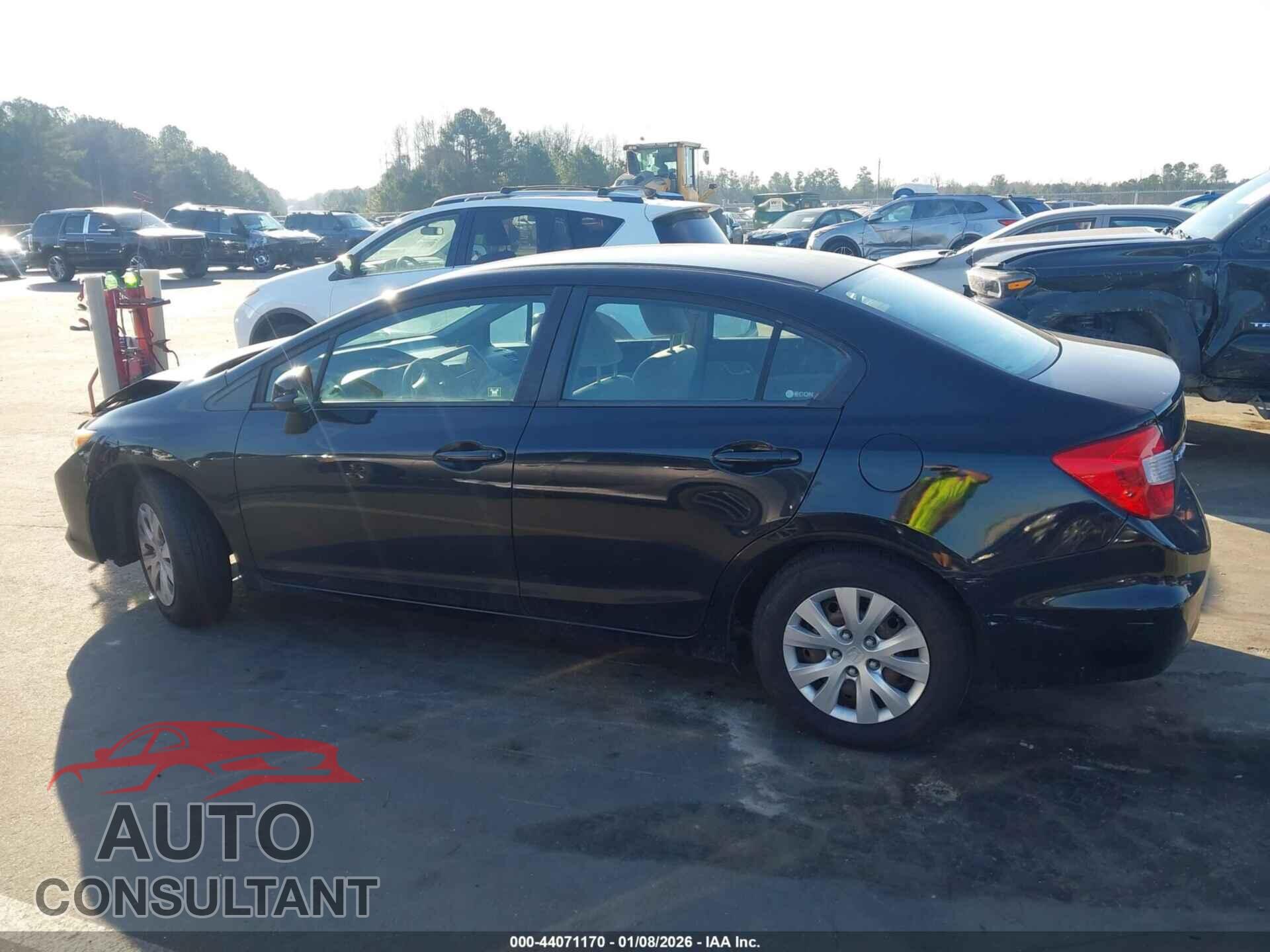HONDA CIVIC 2012 - 2HGFB2F50CH301968