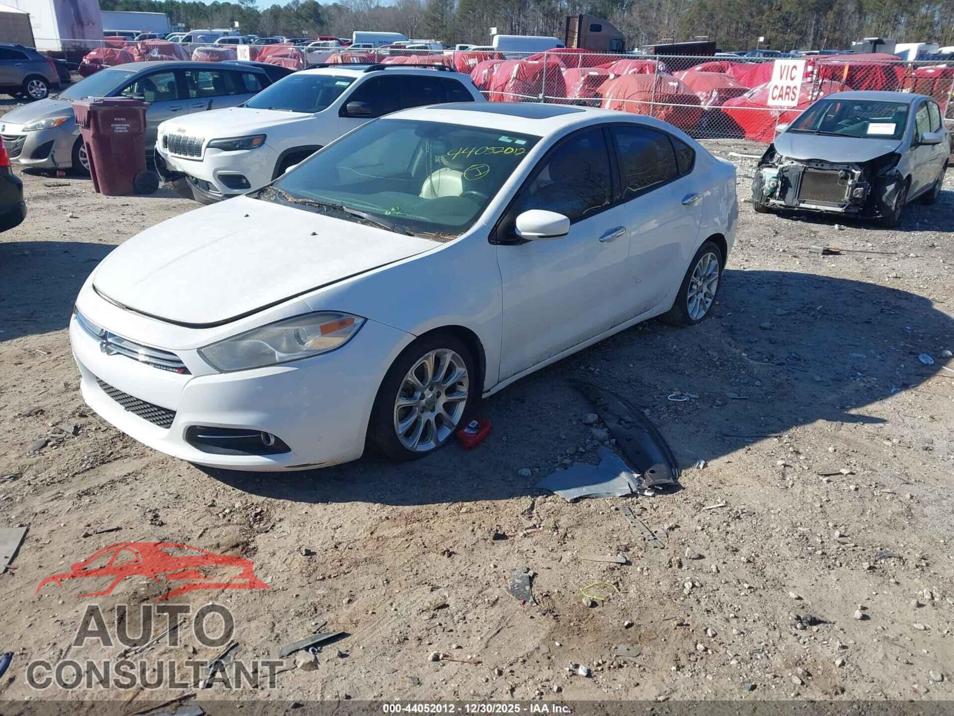 DODGE DART 2013 - 1C3CDFCA4DD316030