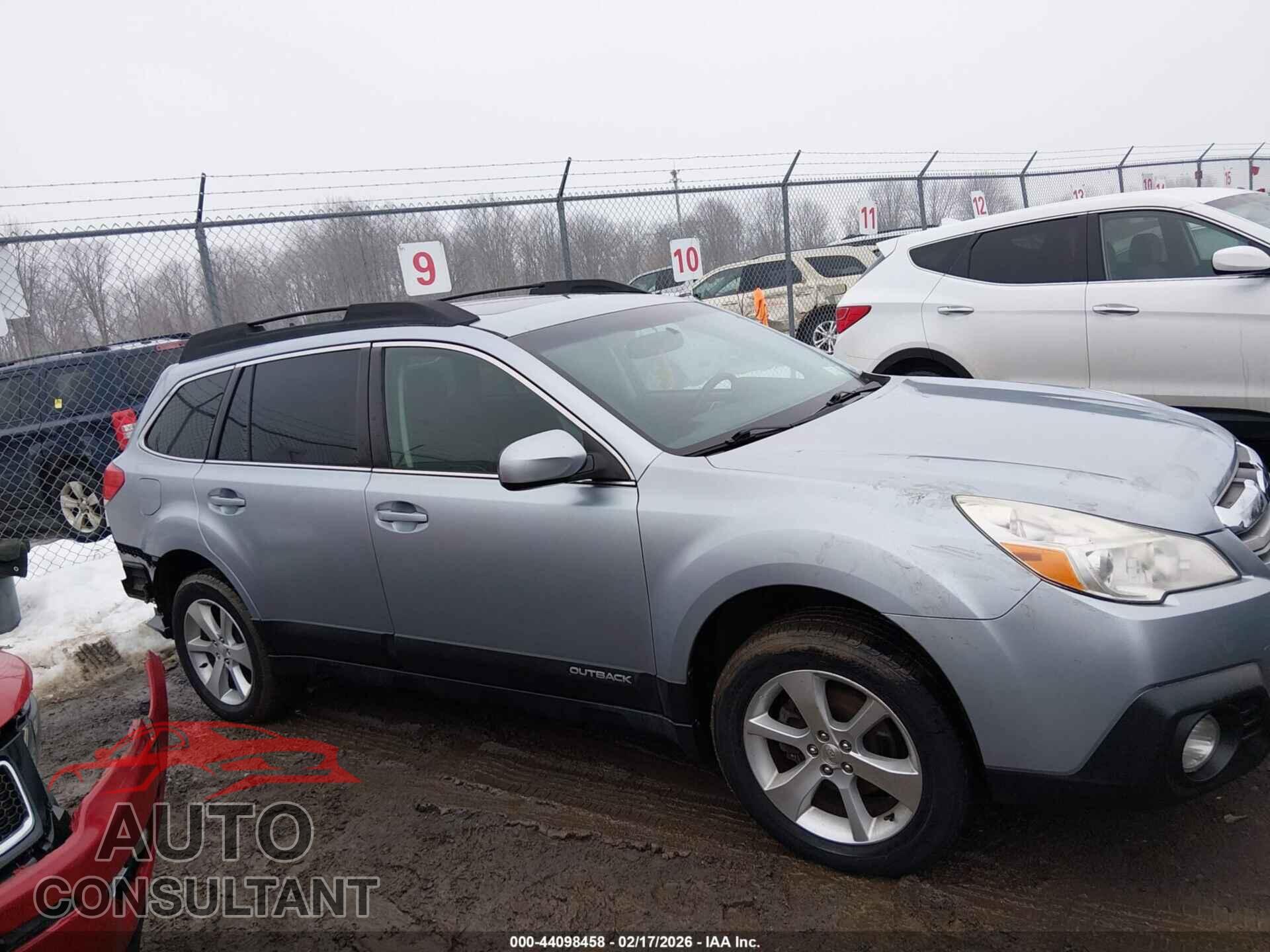 SUBARU OUTBACK 2014 - 4S4BRCLC4E3311499