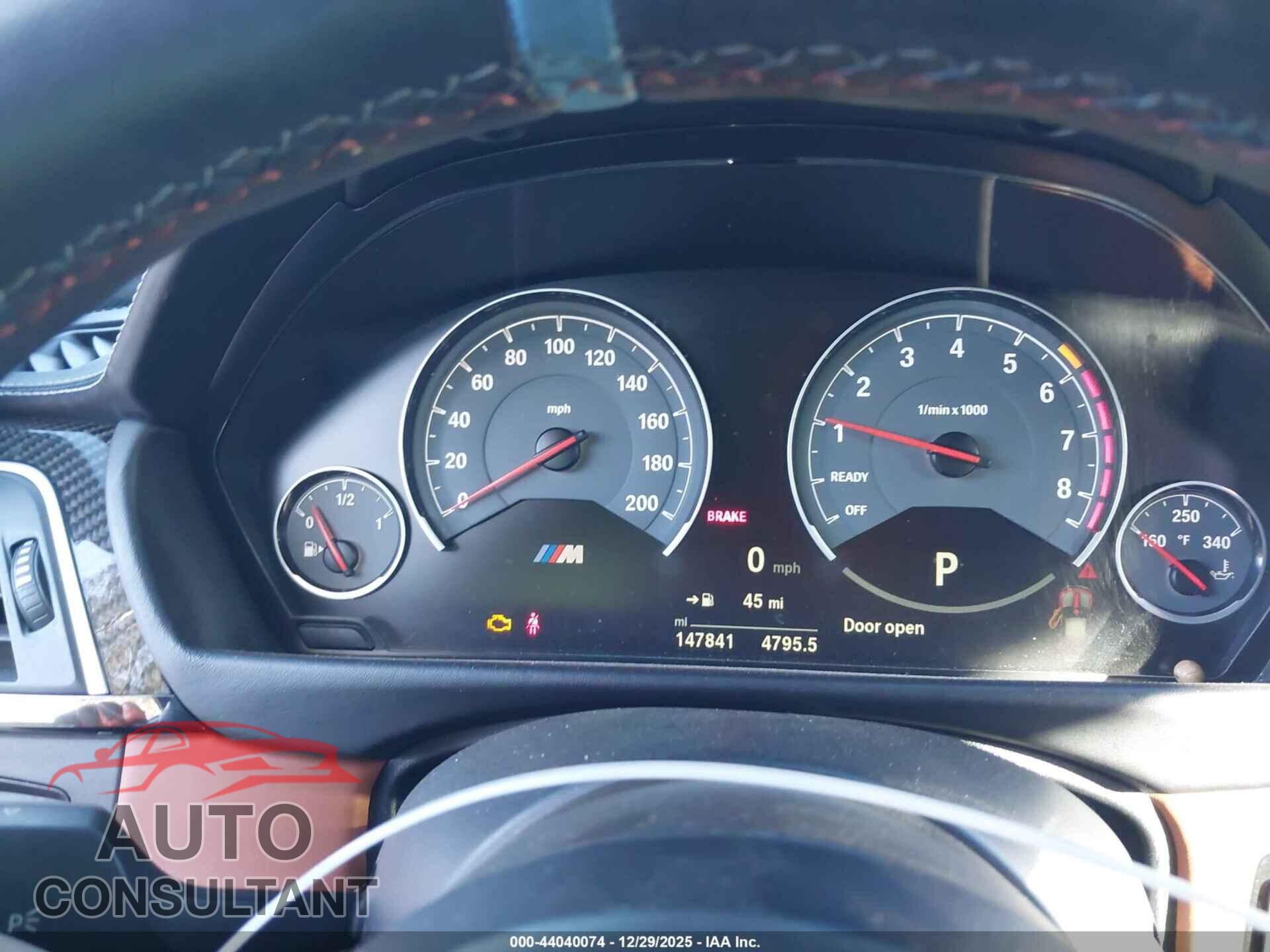 BMW M3 2017 - WBS8M9C35H5G85219