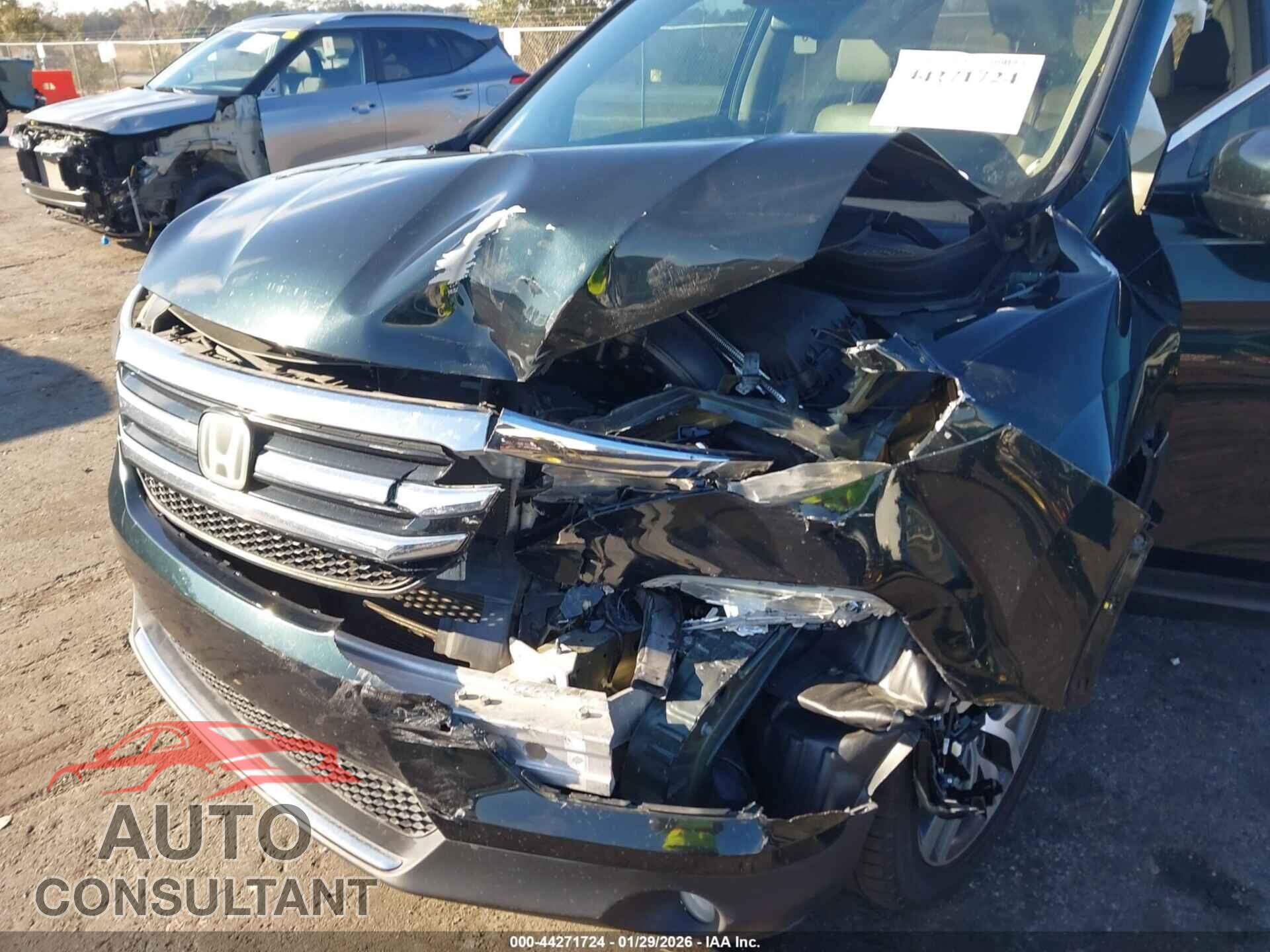 HONDA PILOT 2017 - 5FNYF5H90HB034244