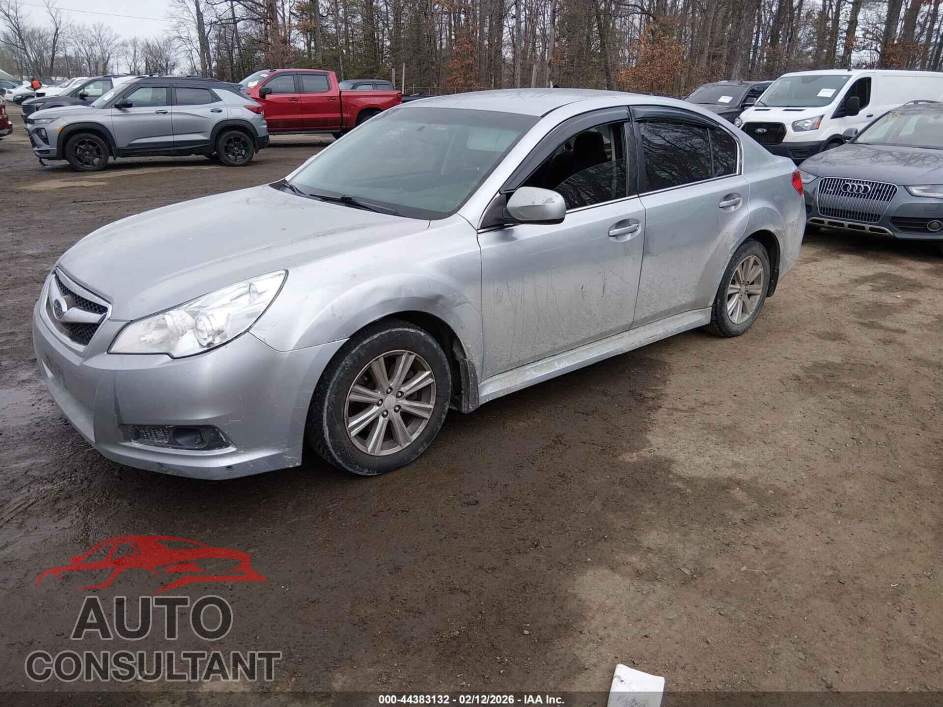 SUBARU LEGACY 2012 - 4S3BMBC61C3010077
