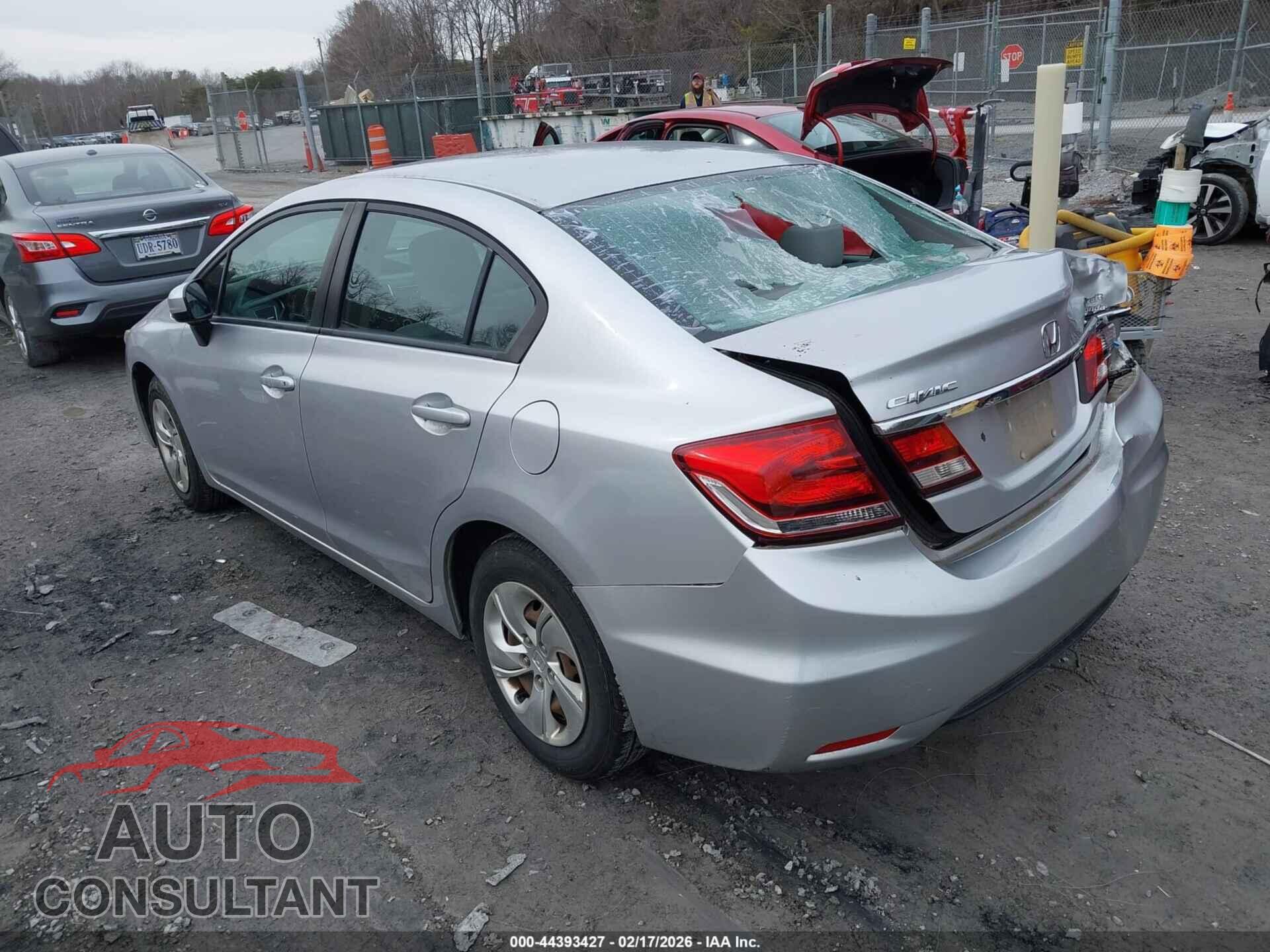 HONDA CIVIC 2015 - 19XFB2F55FE072010