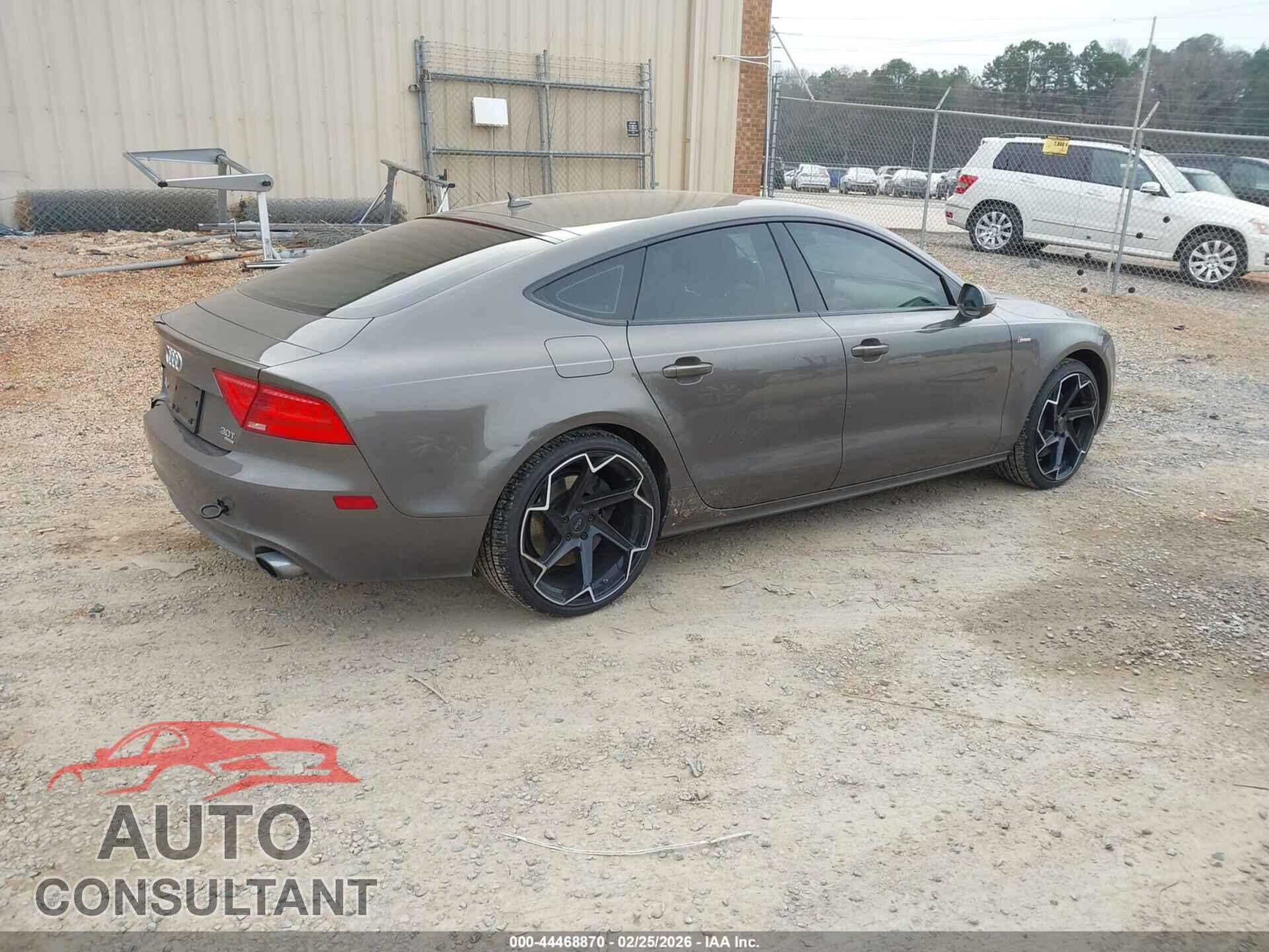 AUDI A7 2012 - WAUSGAFC2CN001506