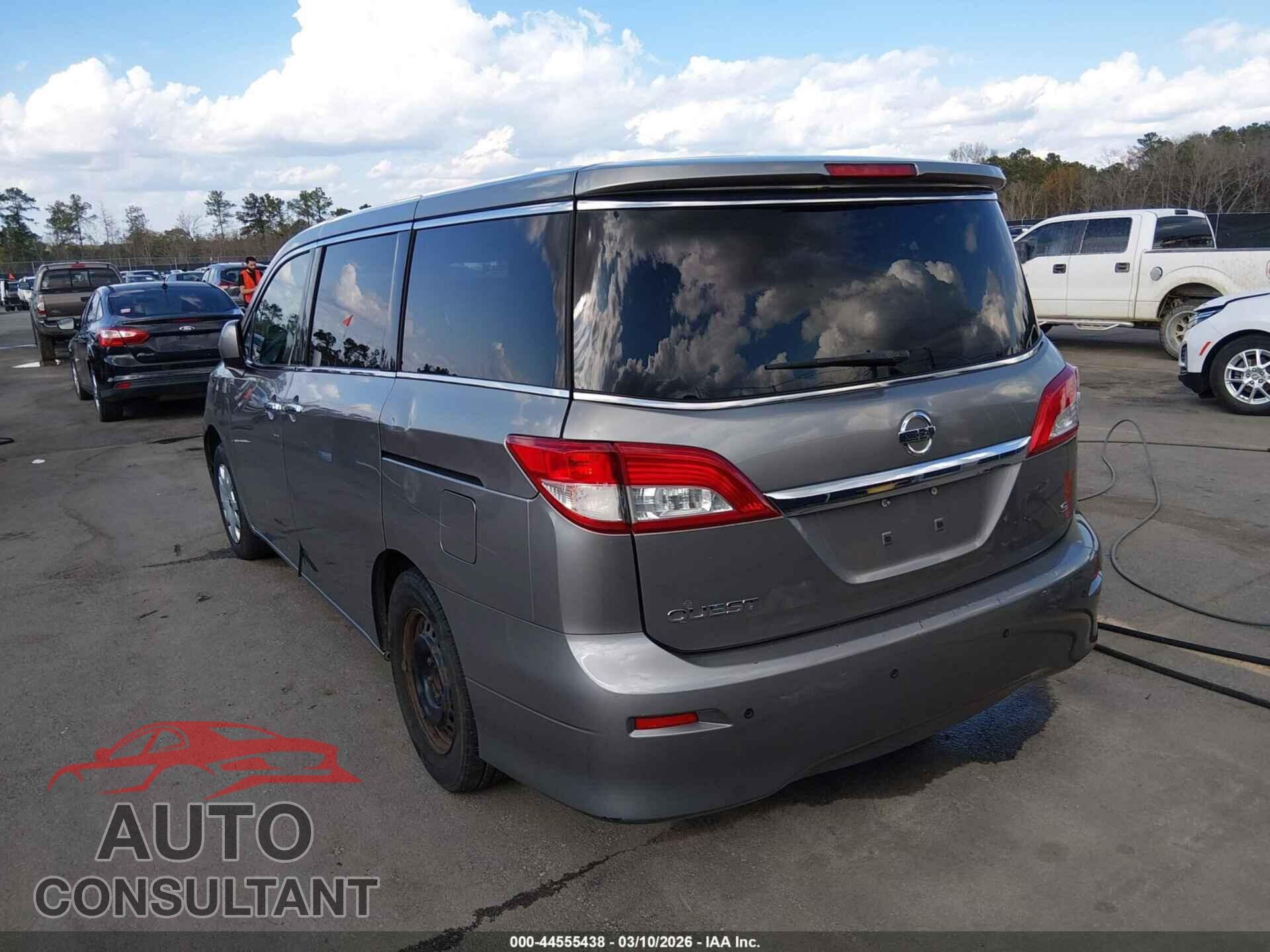 NISSAN QUEST 2012 - JN8AE2KP8C9039483