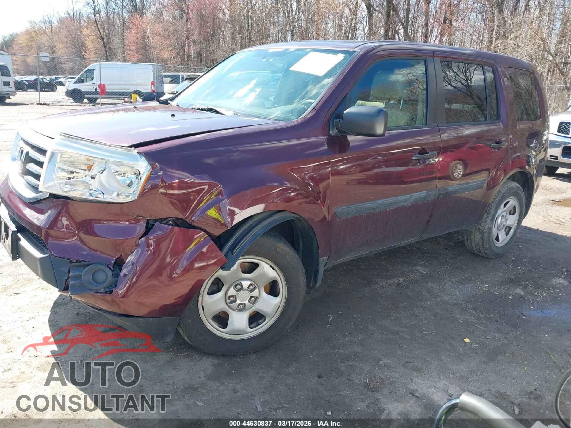 HONDA PILOT 2014 - 5FNYF3H29EB022841