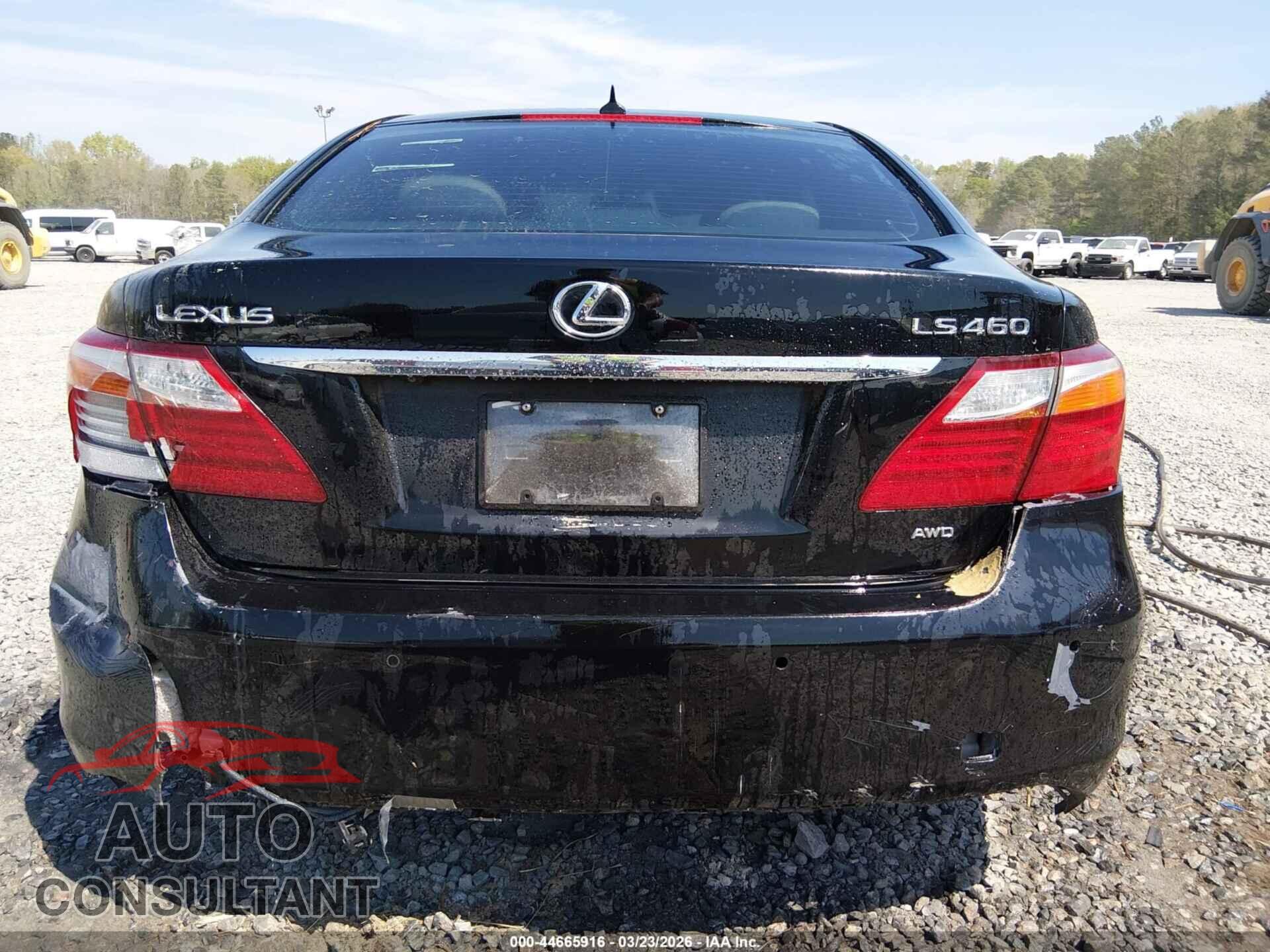 LEXUS LS 460 2010 - JTHCL5EF8A5005402