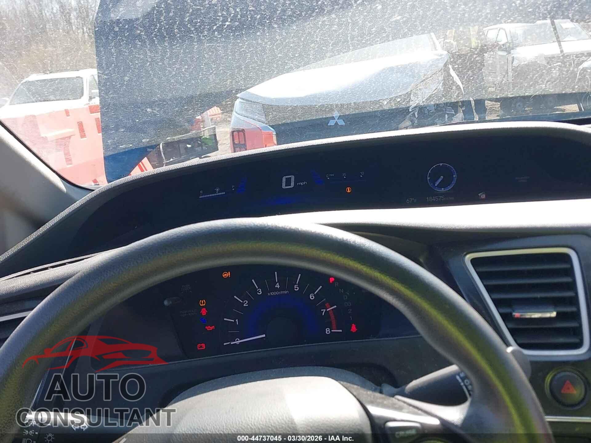 HONDA CIVIC 2013 - 19XFB2F55DE096238