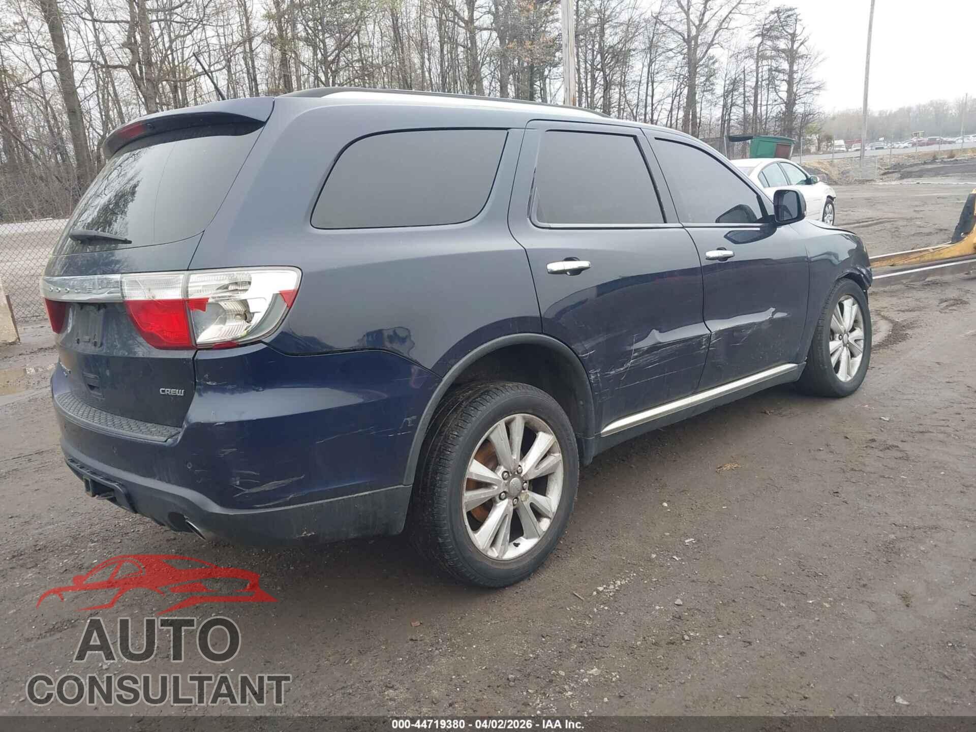 DODGE DURANGO 2013 - 1C4RDJDG5DC509000