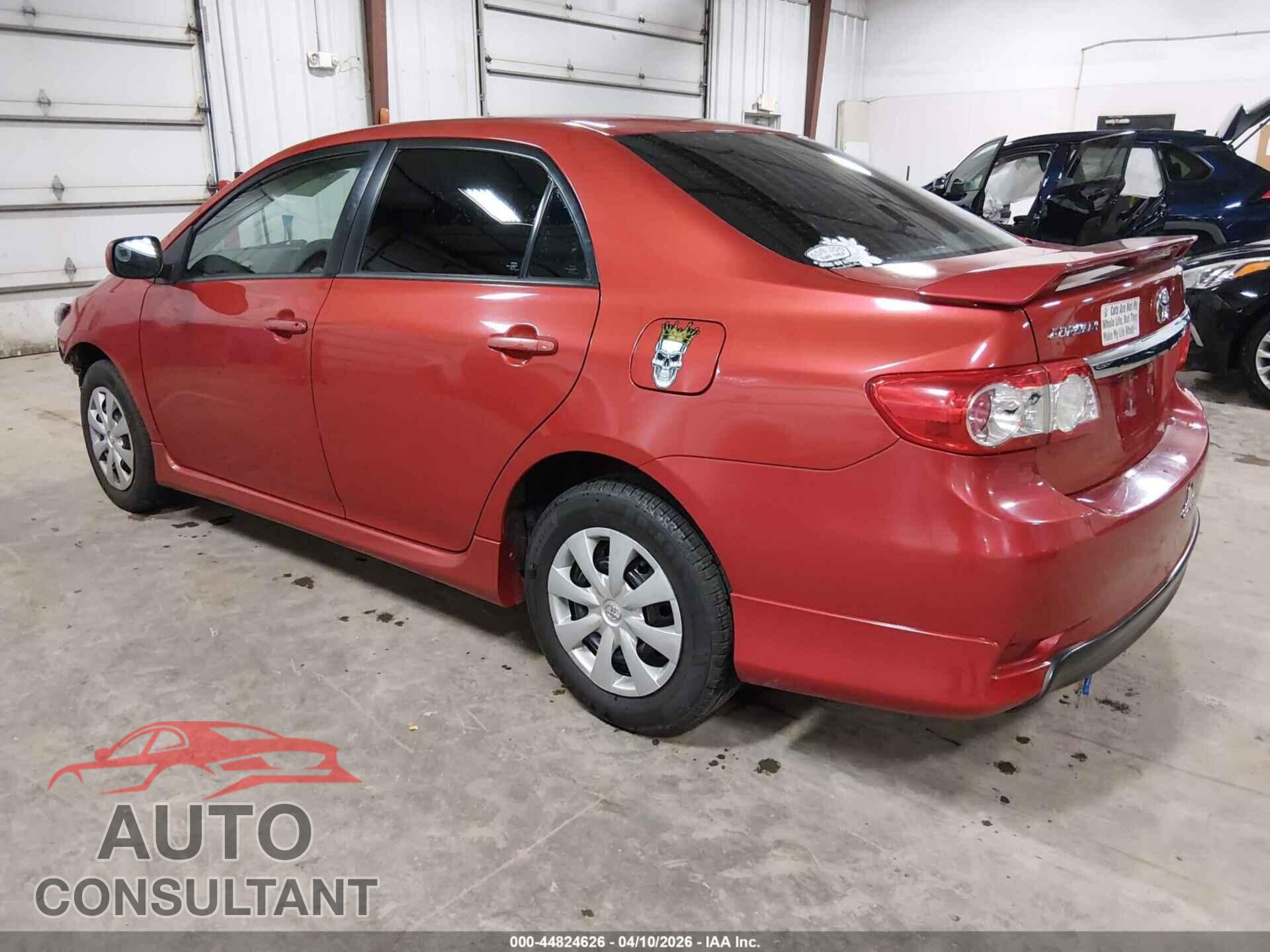 TOYOTA COROLLA 2013 - 5YFBU4EE1DP103190