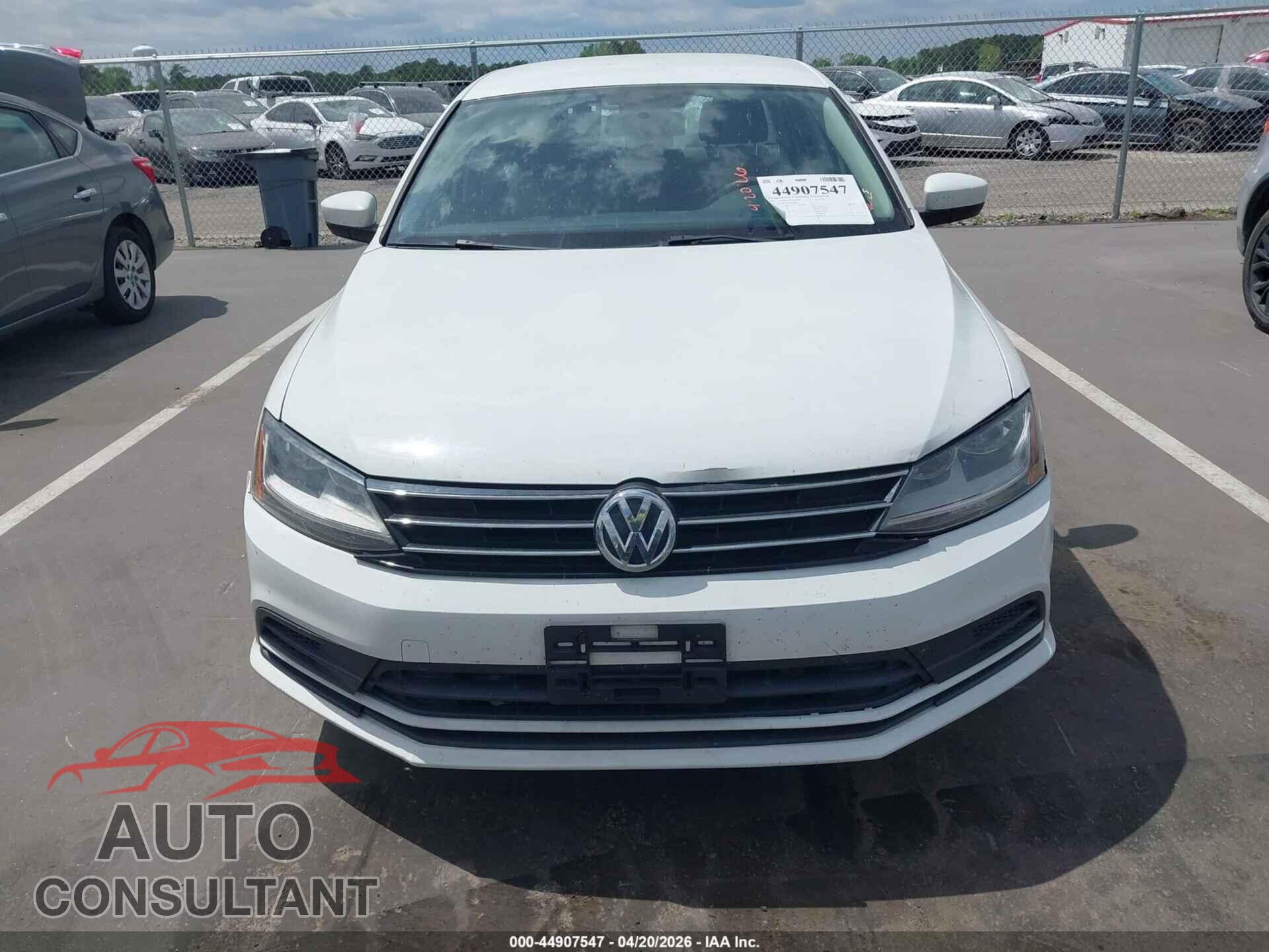 VOLKSWAGEN JETTA 2017 - 3VW2B7AJ2HM286765