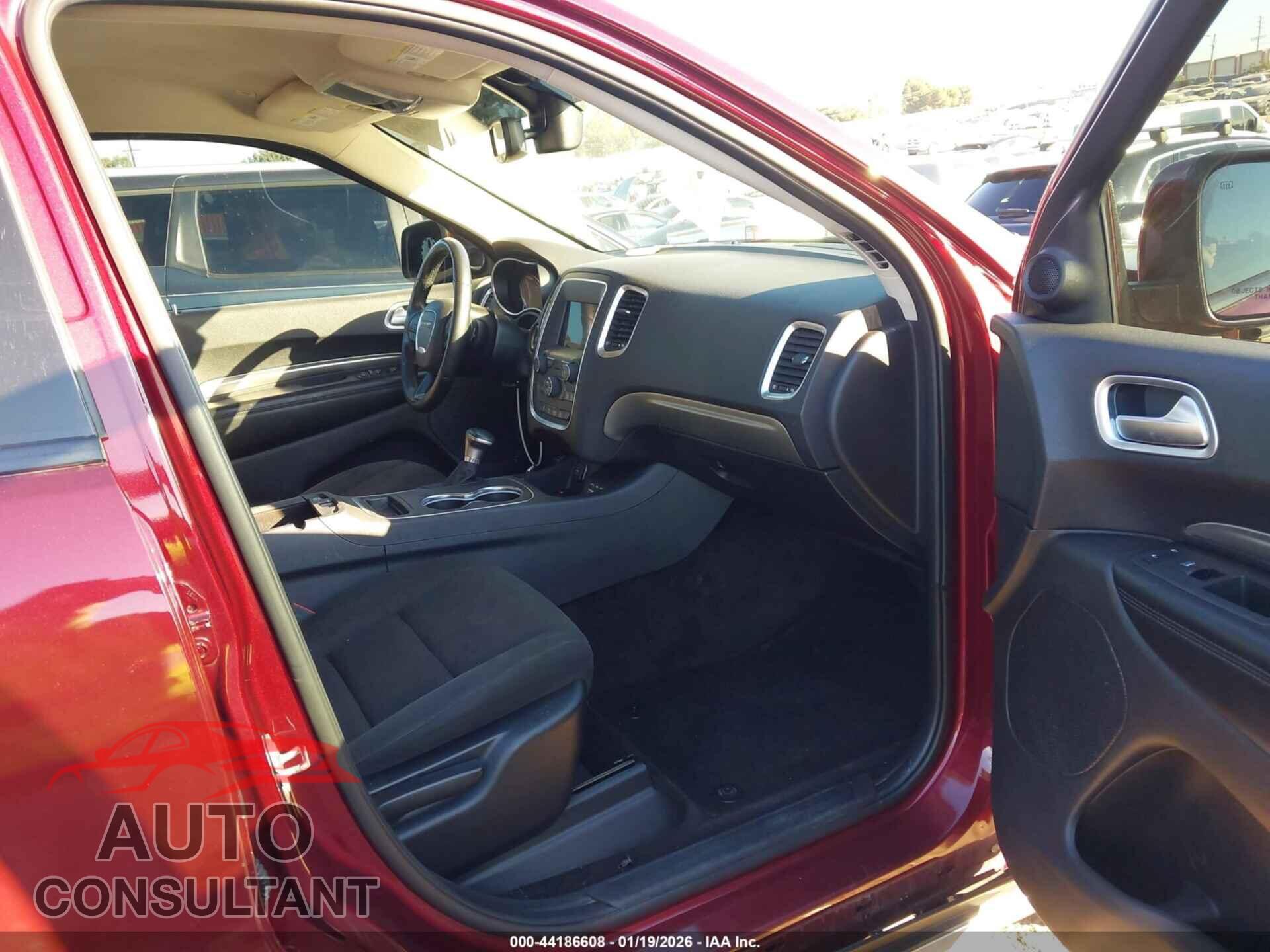 DODGE DURANGO 2019 - 1C4RDHAGXKC535263