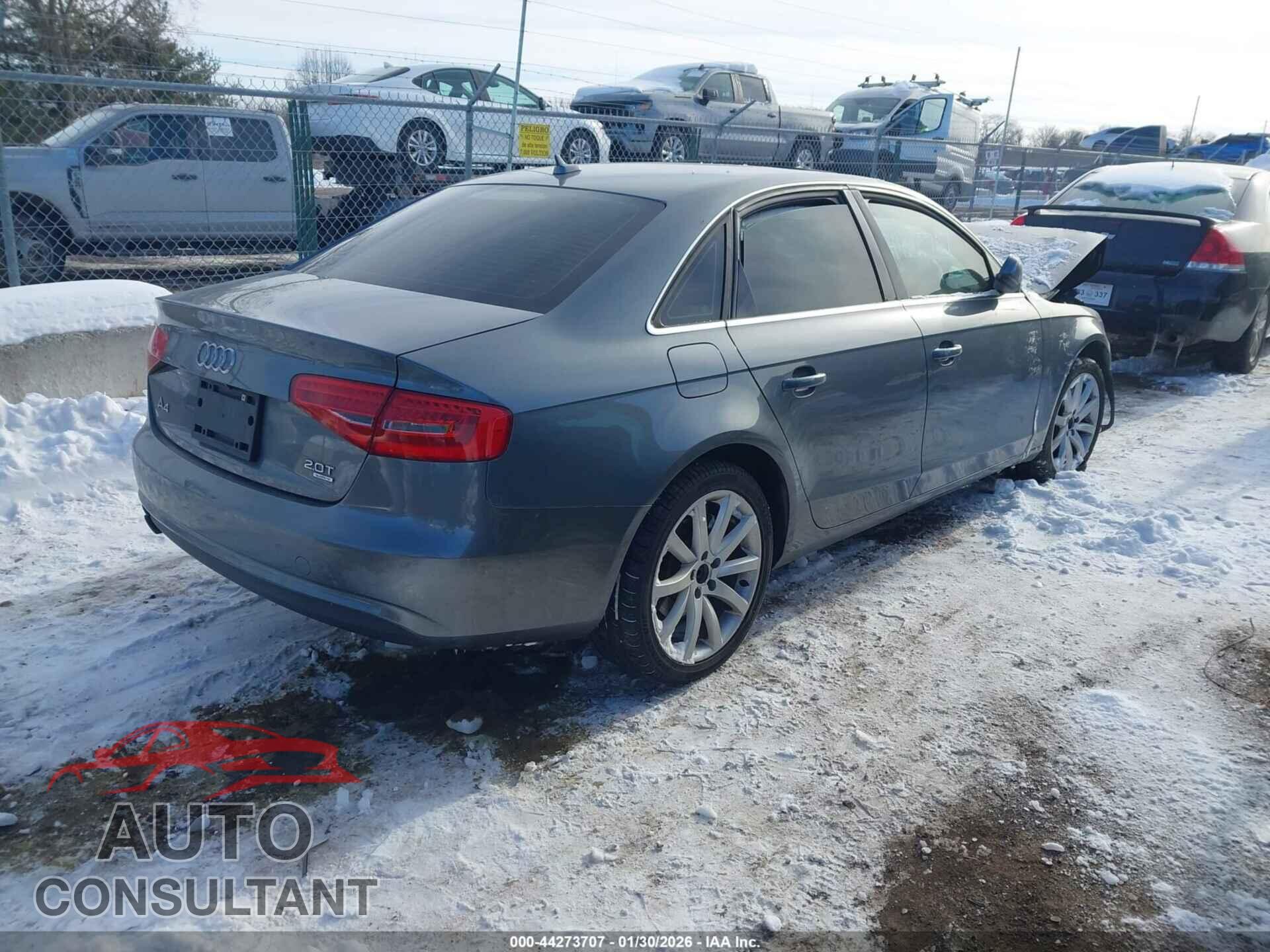 AUDI A4 2013 - WAUFFAFL8DN007719