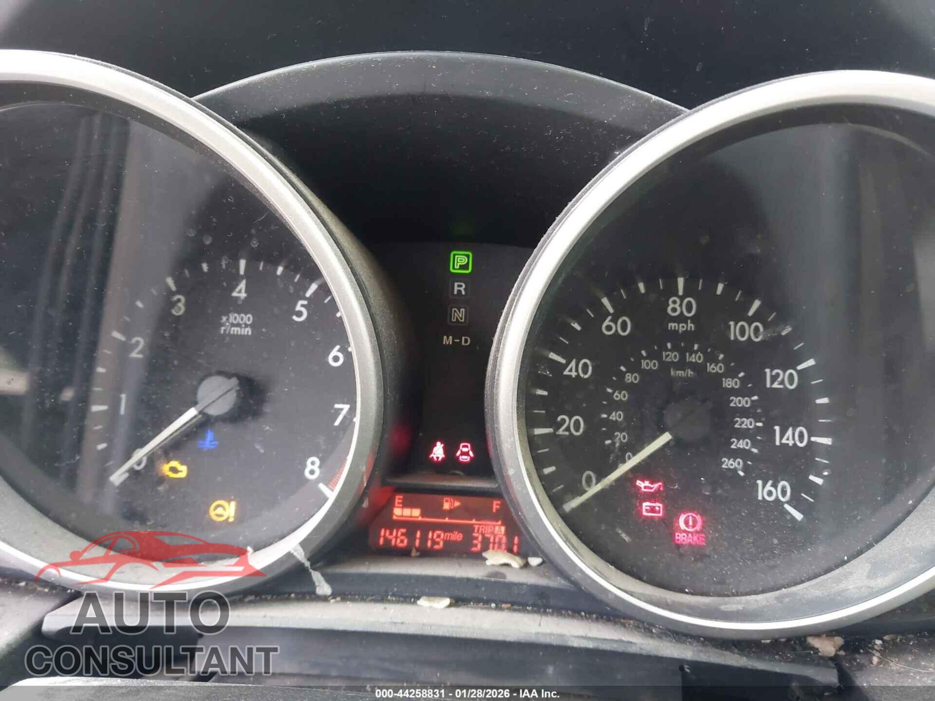 MAZDA MAZDA5 2012 - JM1CW2BLXC0102036