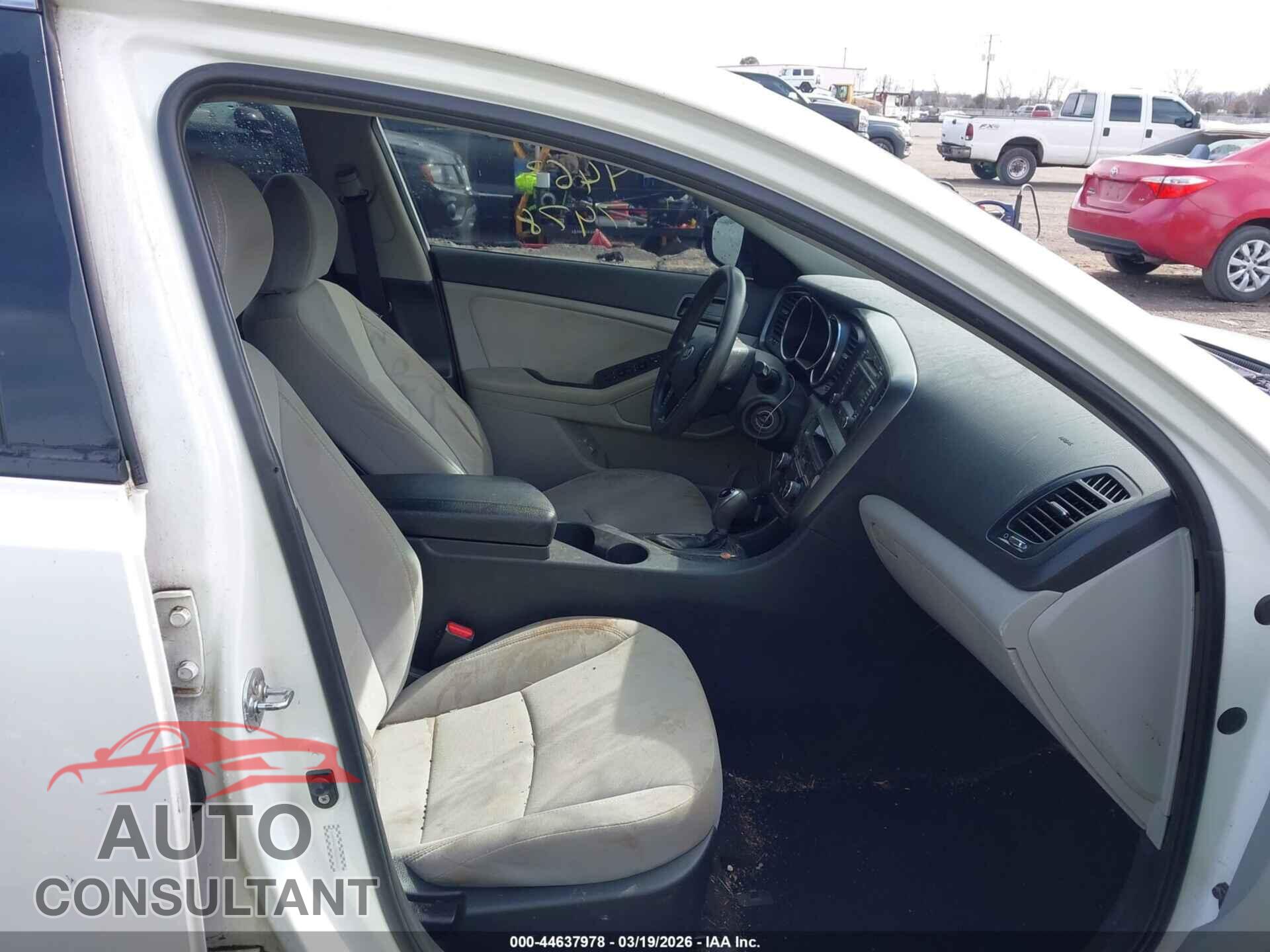 KIA OPTIMA 2013 - KNAGM4A79D5393363