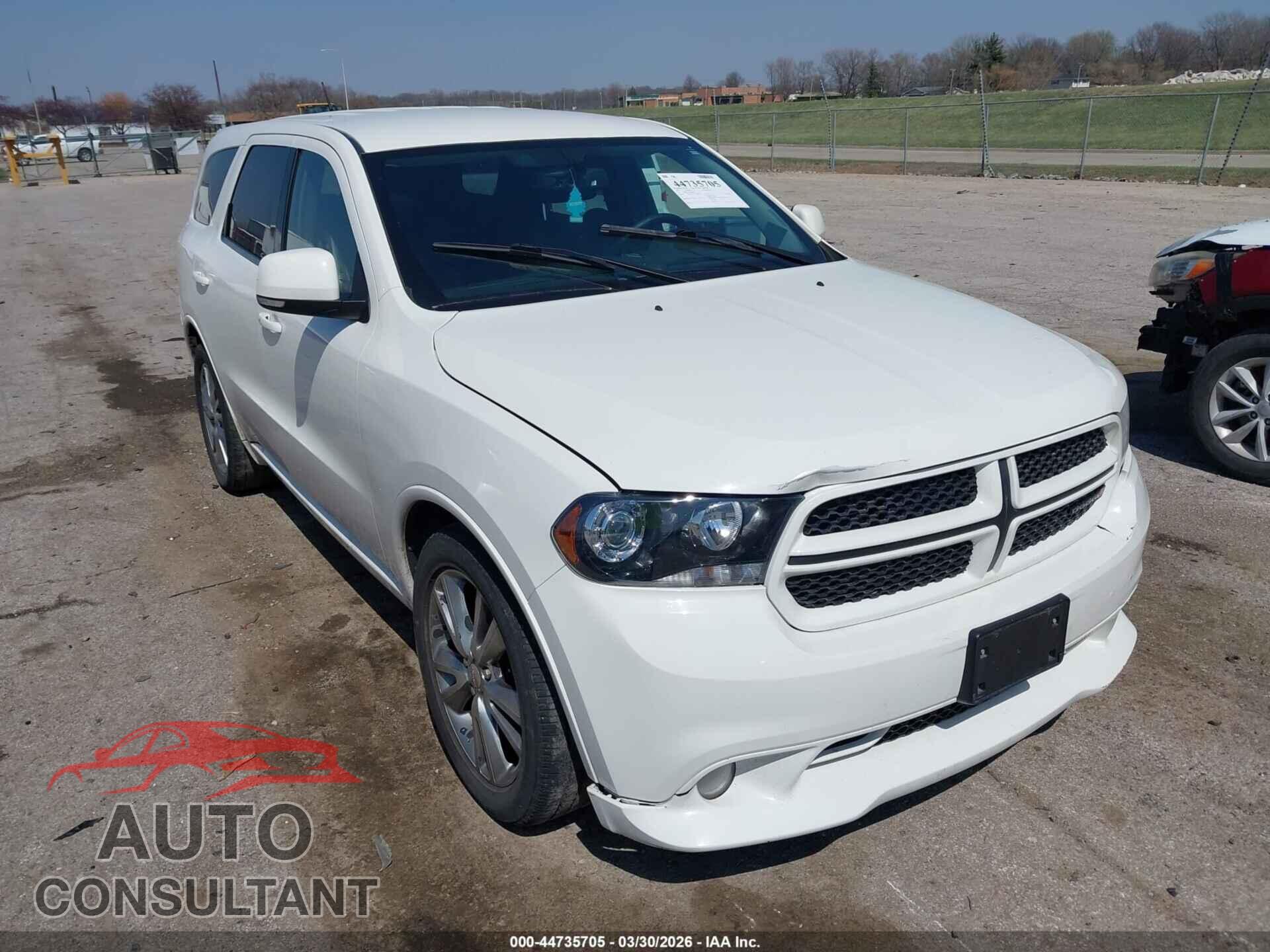 DODGE DURANGO 2012 - 1C4SDJCT1CC284945