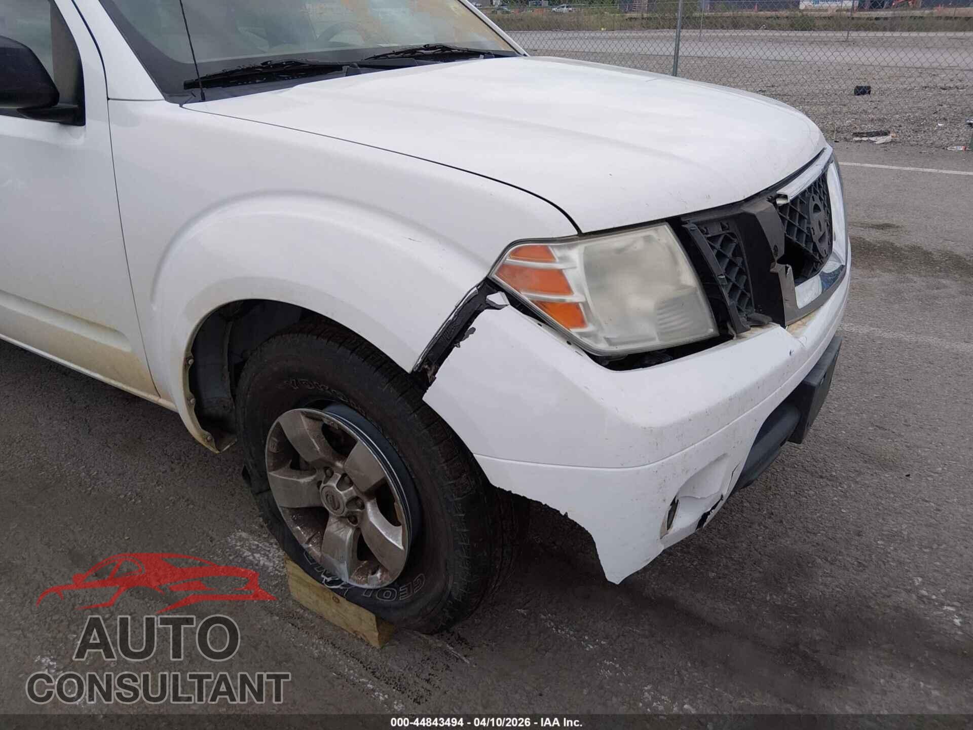 NISSAN FRONTIER 2012 - 1N6AD0CU6CC446791