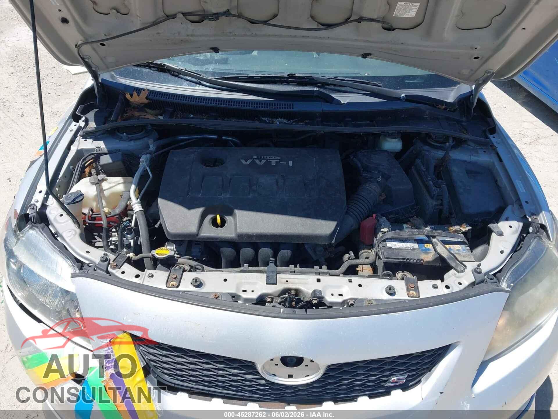 TOYOTA COROLLA 2009 - 1NXBU40E59Z099738