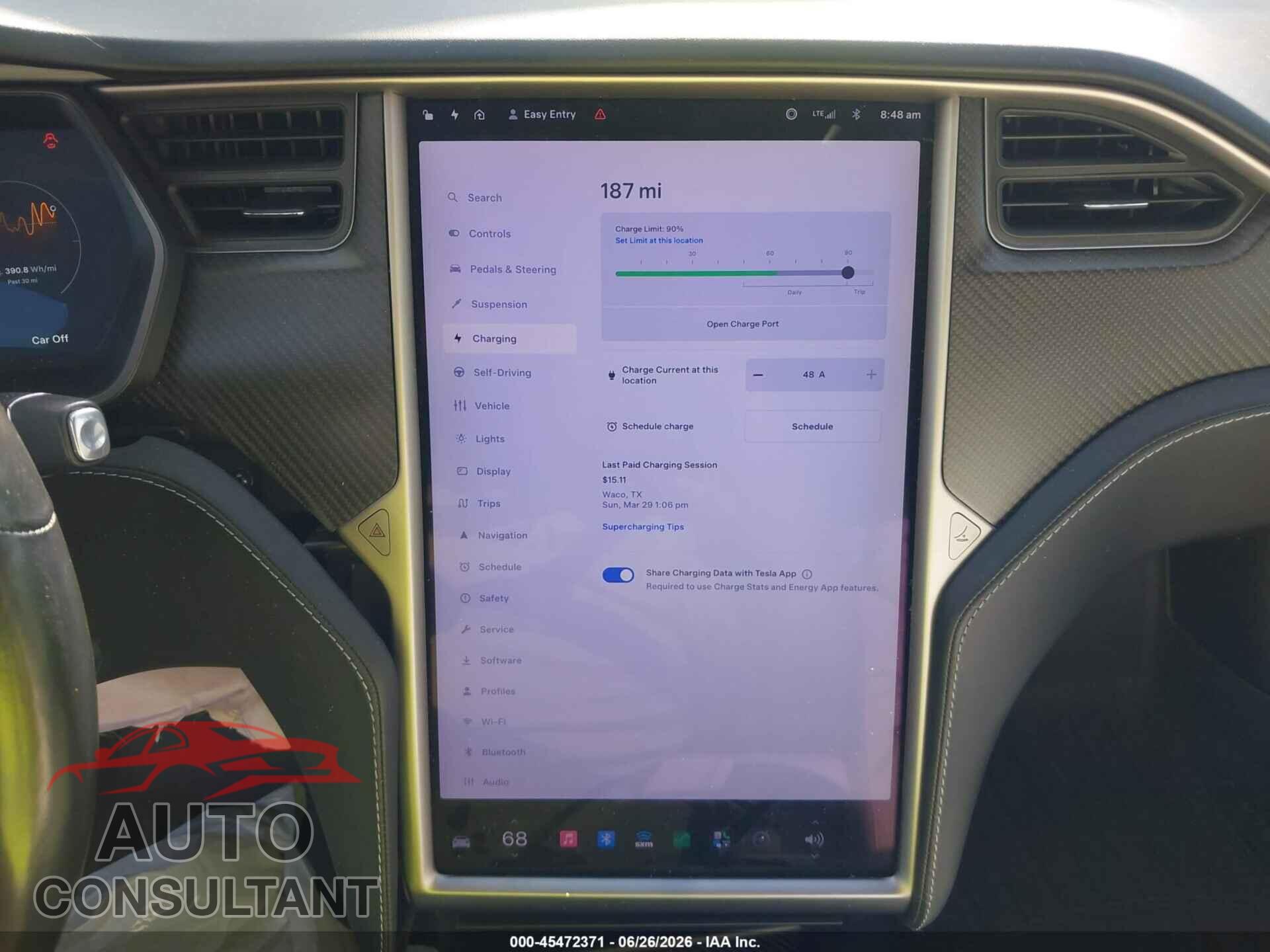 TESLA MODEL S 2019 - 5YJSA1E49KF332904