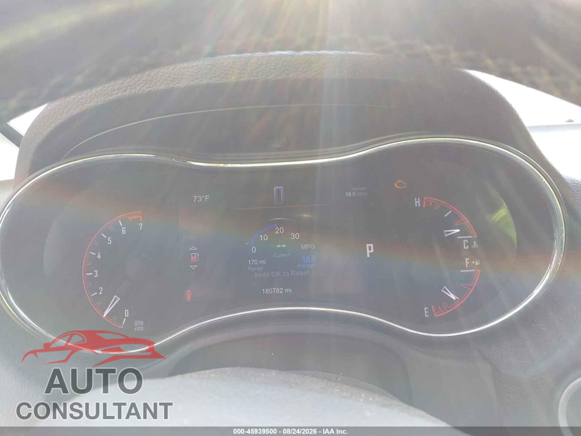 DODGE DURANGO 2014 - 1C4RDJAG9EC550641