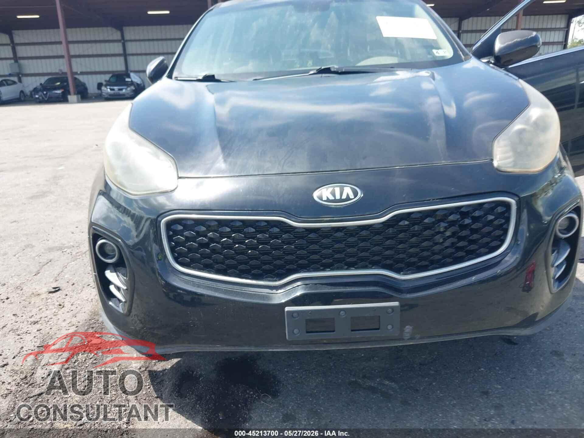 KIA SPORTAGE 2017 - KNDPMCAC1H7118591