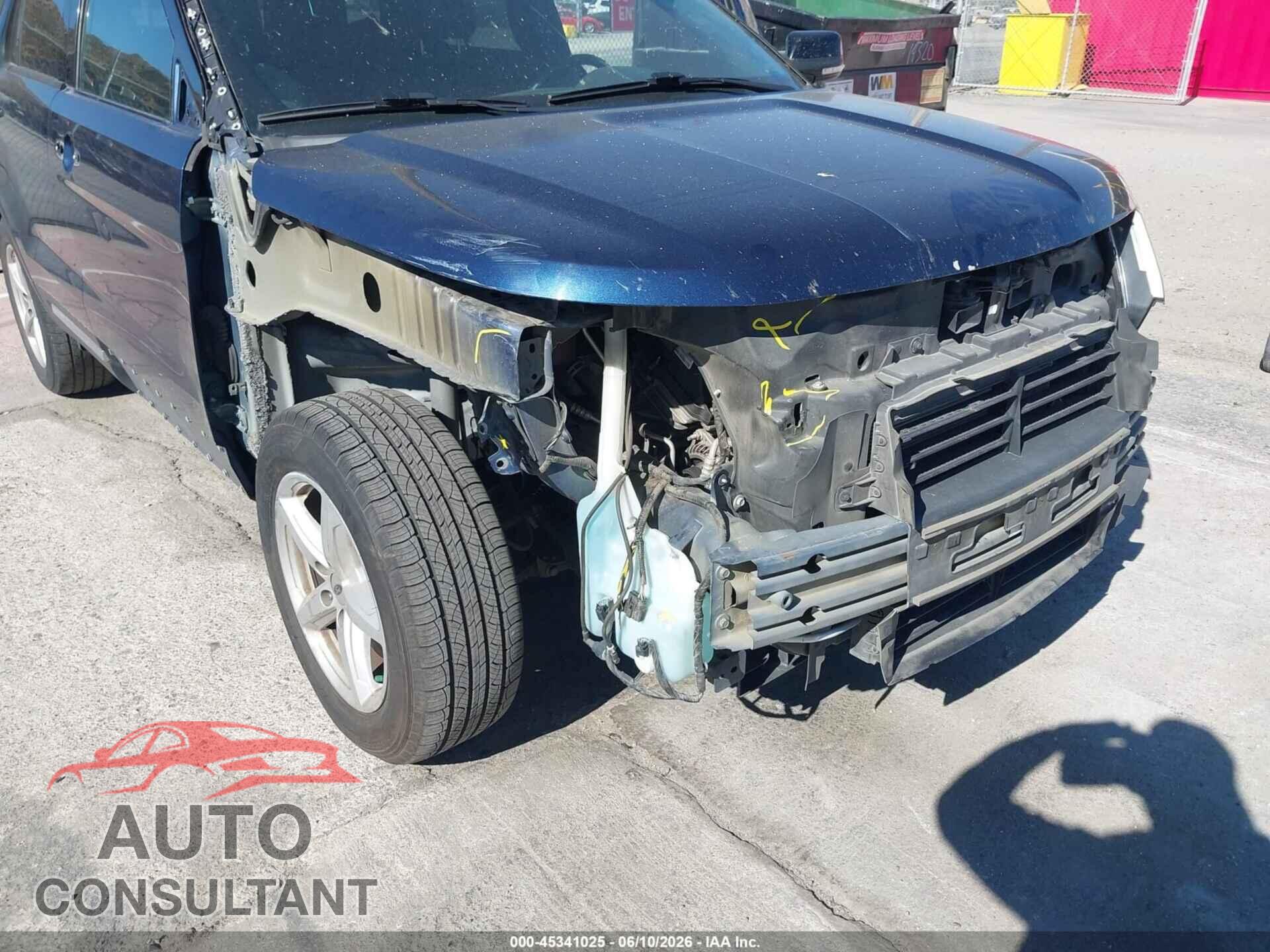 FORD EXPLORER 2017 - 1FM5K8D88HGC85625