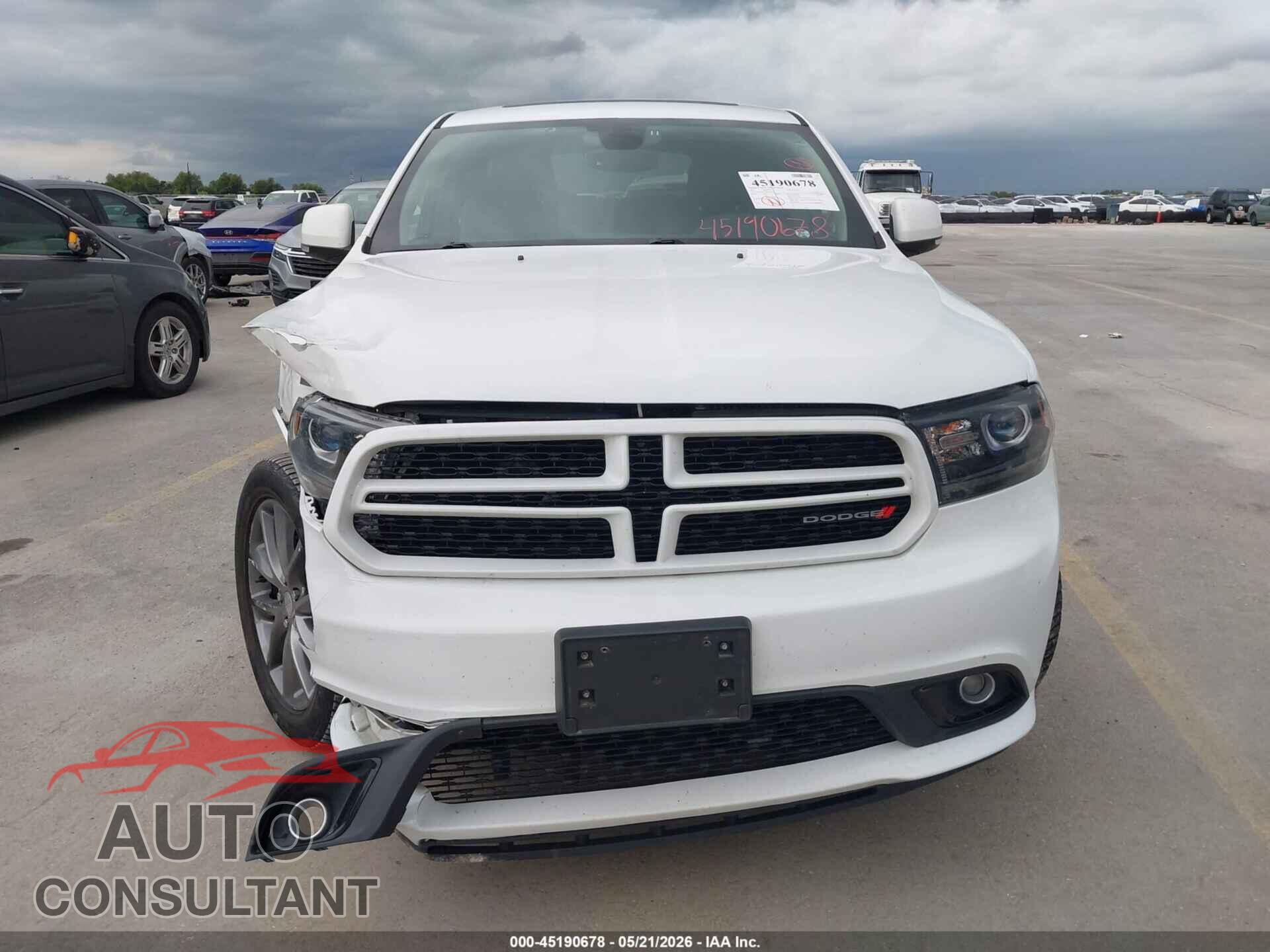 DODGE DURANGO 2017 - 1C4RDJDG7HC905211