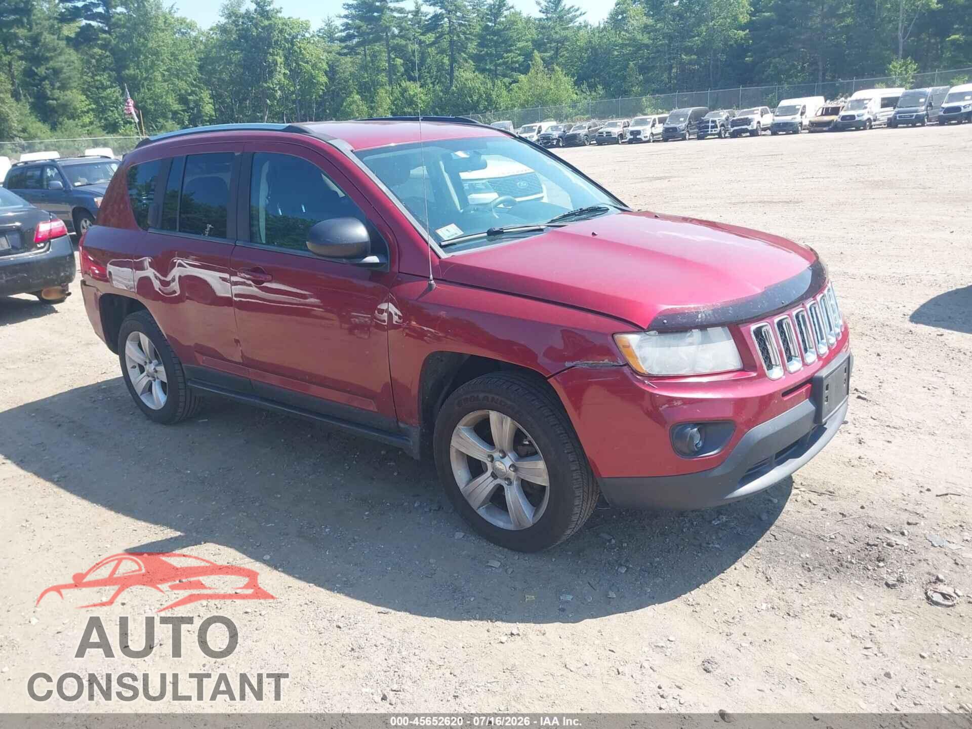 JEEP COMPASS 2012 - 1C4NJDBB2CD587839