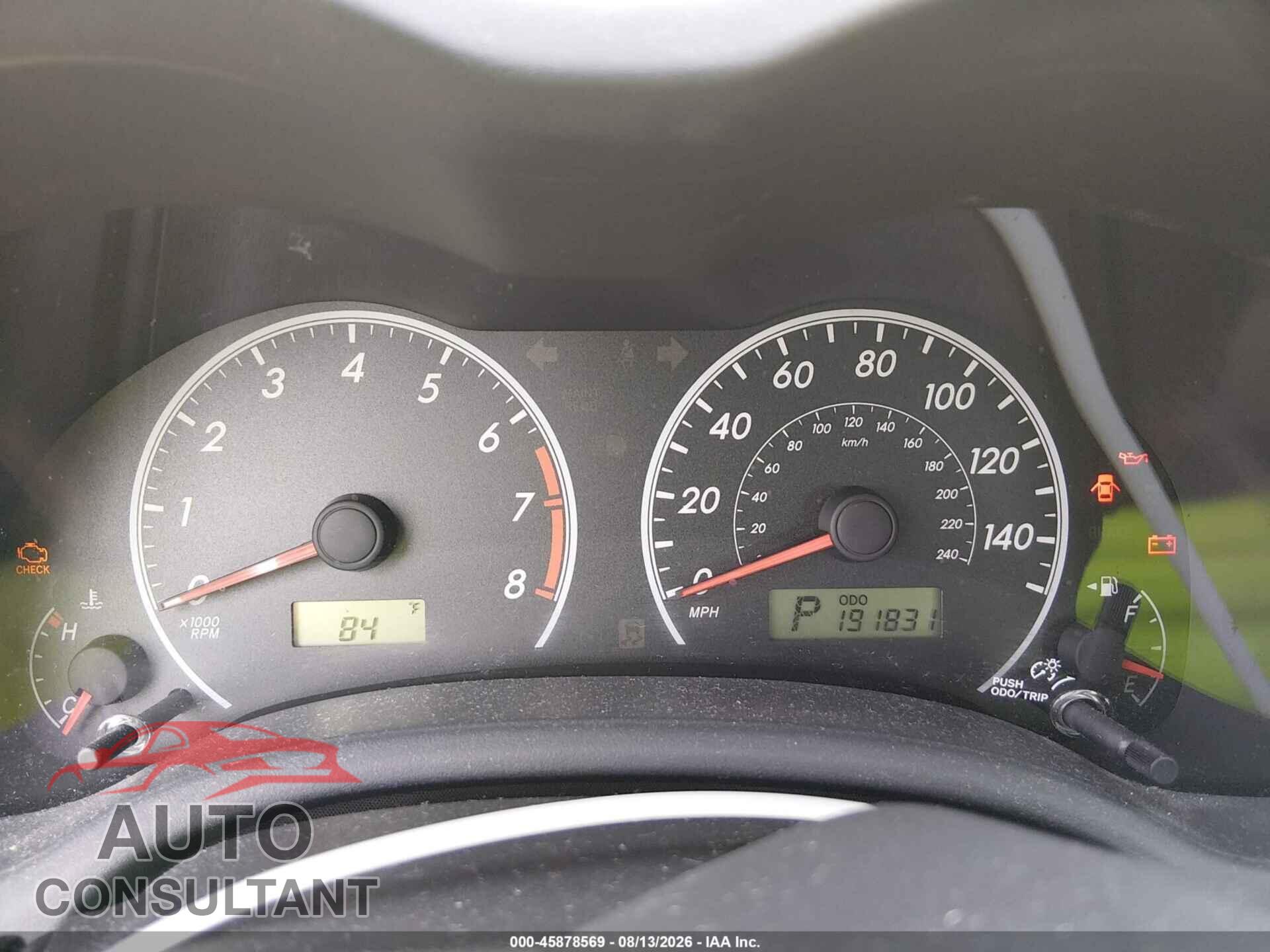 TOYOTA COROLLA 2013 - 5YFBU4EEXDP164389