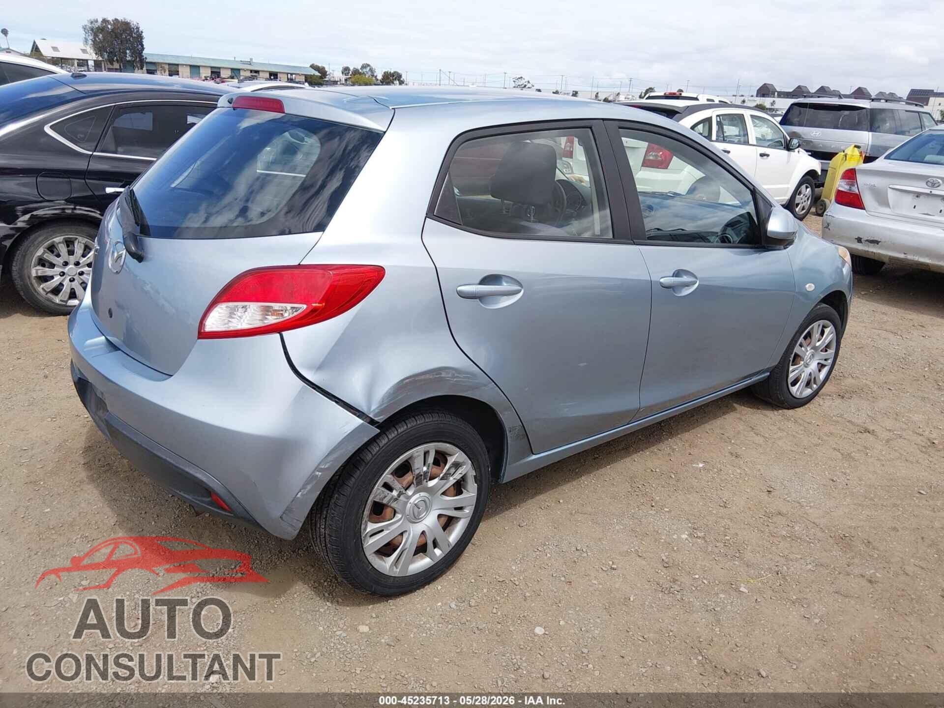 MAZDA MAZDA2 2013 - JM1DE1KZ2D0152839