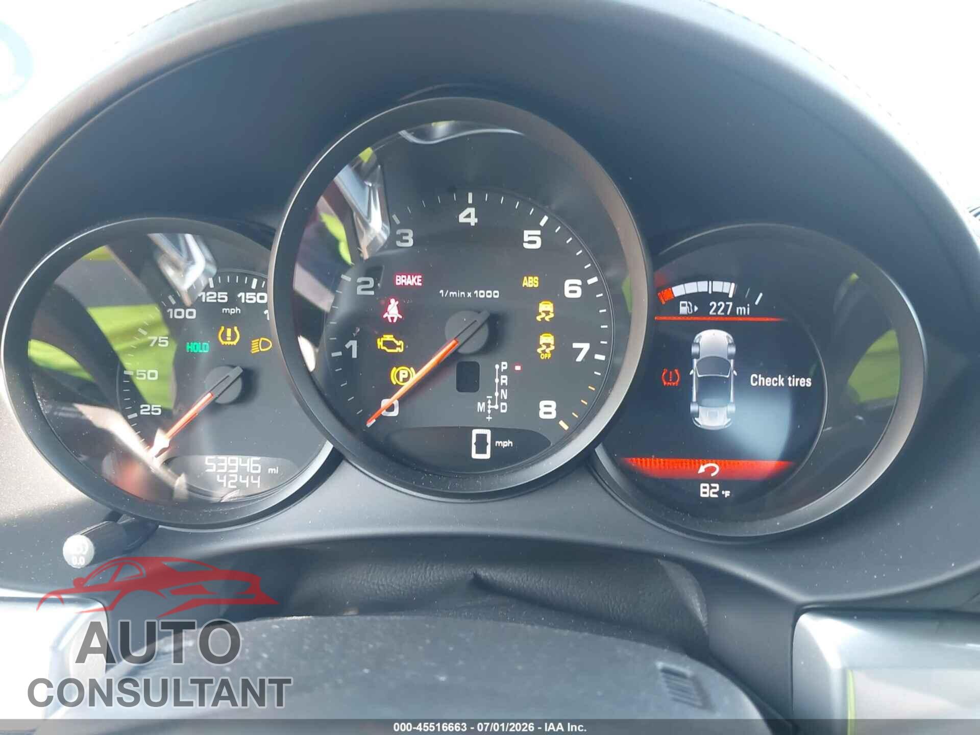 PORSCHE 718 BOXSTER 2018 - WP0CA2A86JS210750