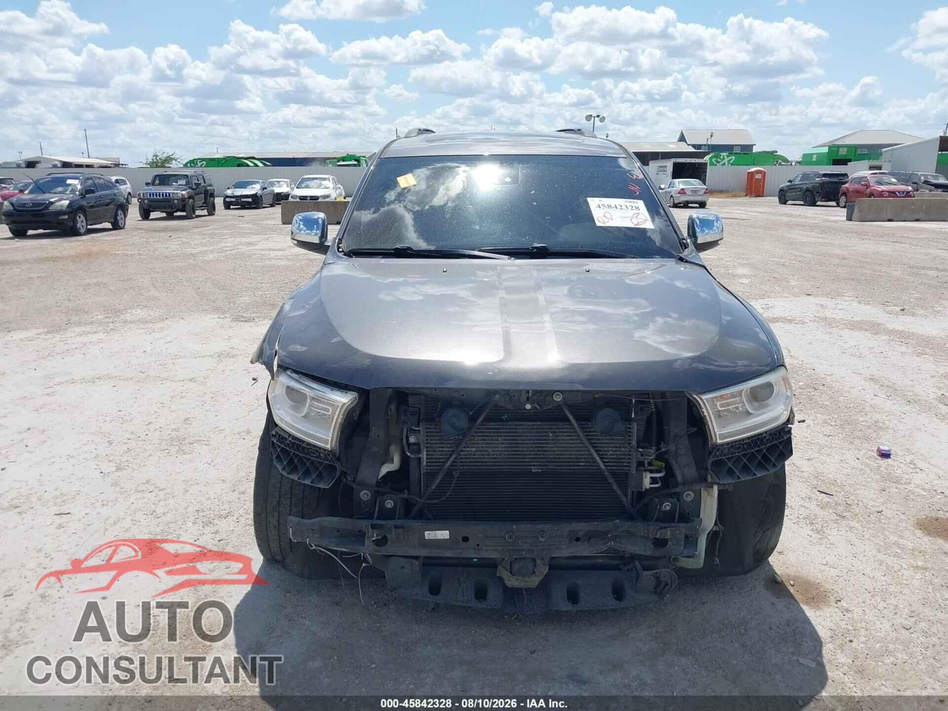 DODGE DURANGO 2017 - 1C4SDJET8HC766624