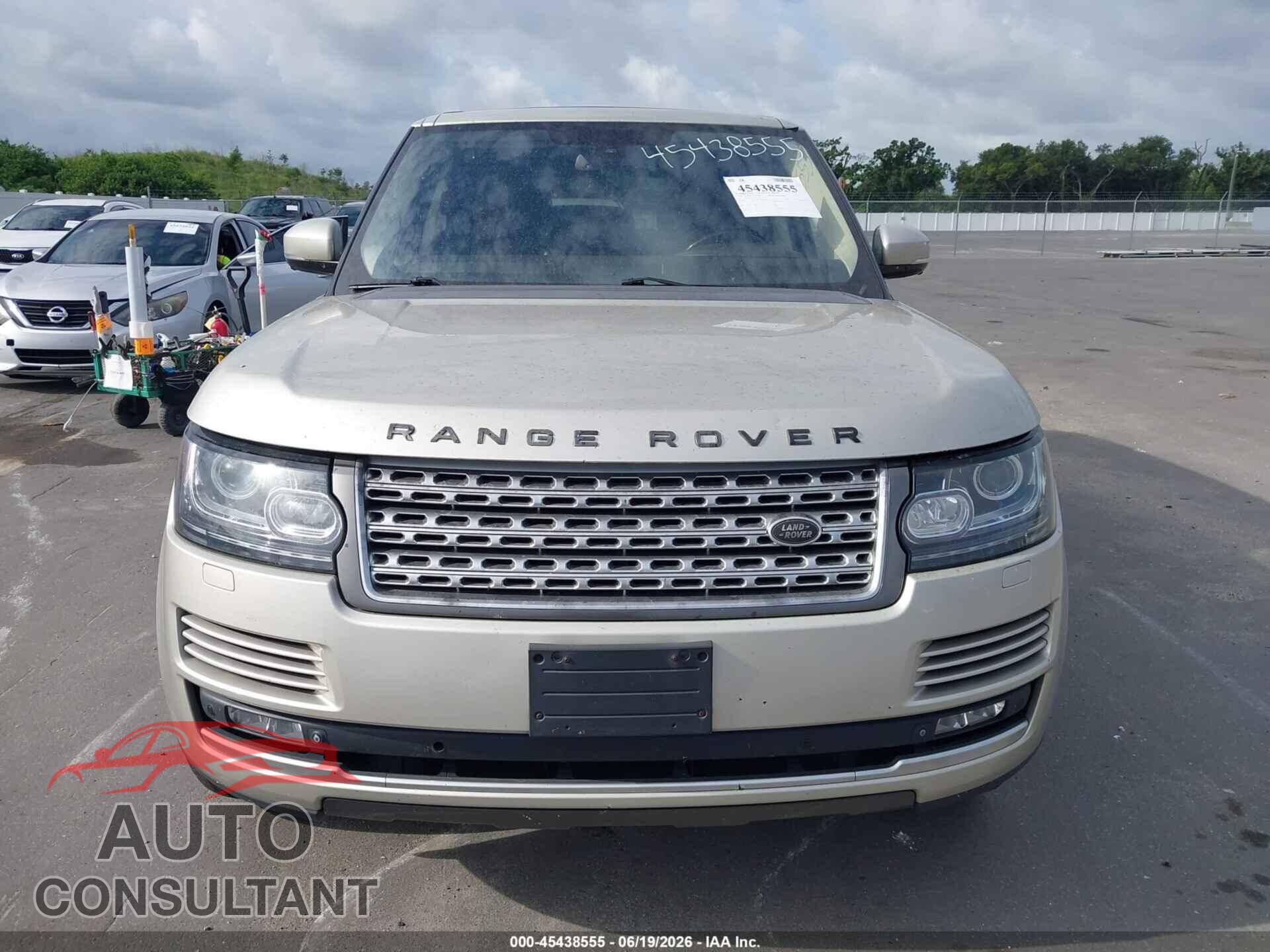 LAND ROVER RANGE ROVER 2014 - SALGS2VF5EA131338