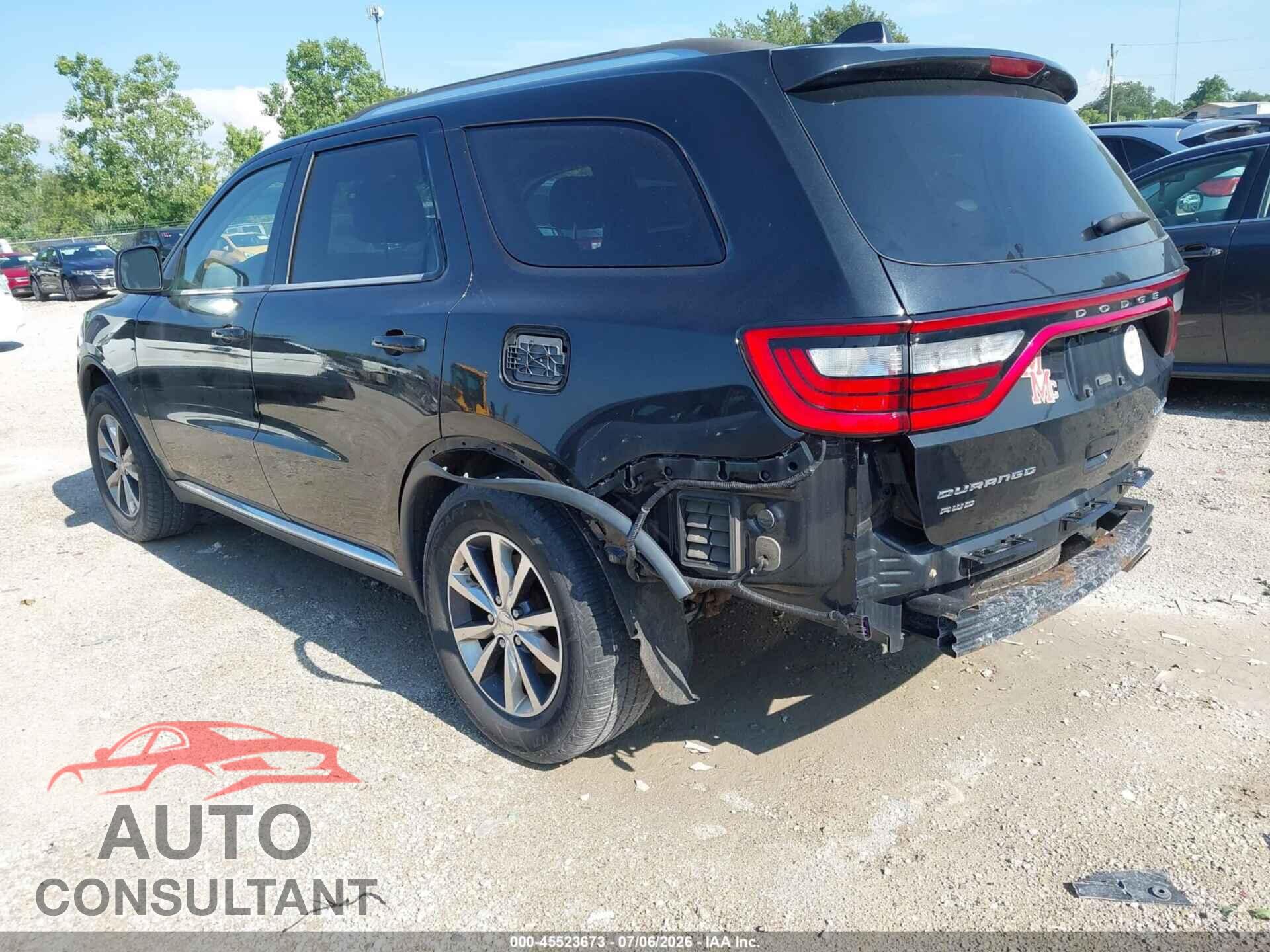 DODGE DURANGO 2016 - 1C4RDJDG2GC419694