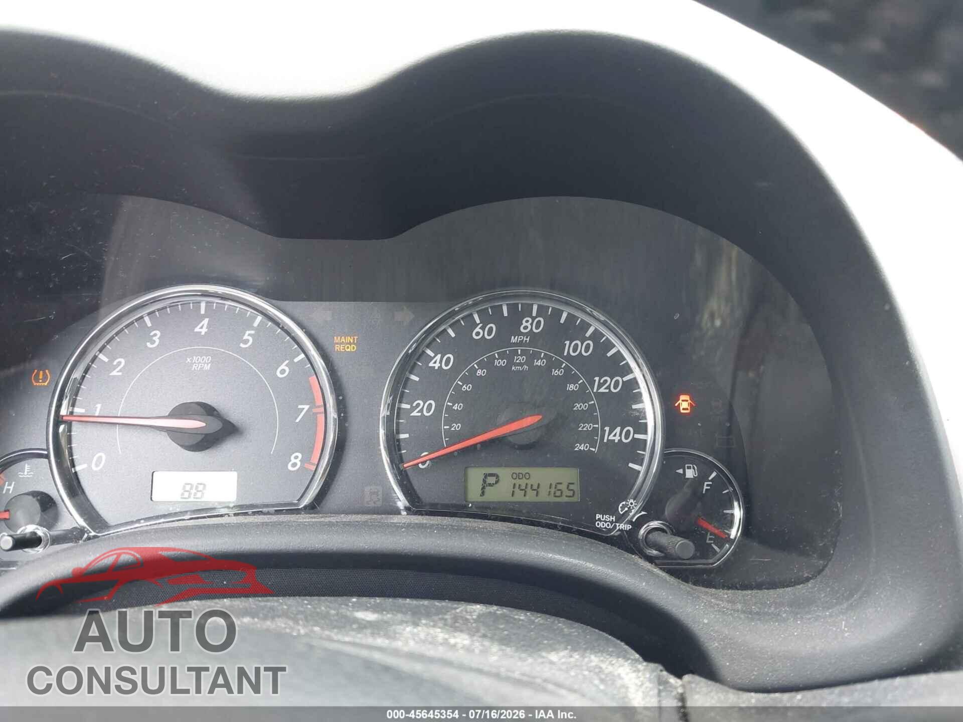 TOYOTA COROLLA 2013 - 5YFBU4EEXDP219987