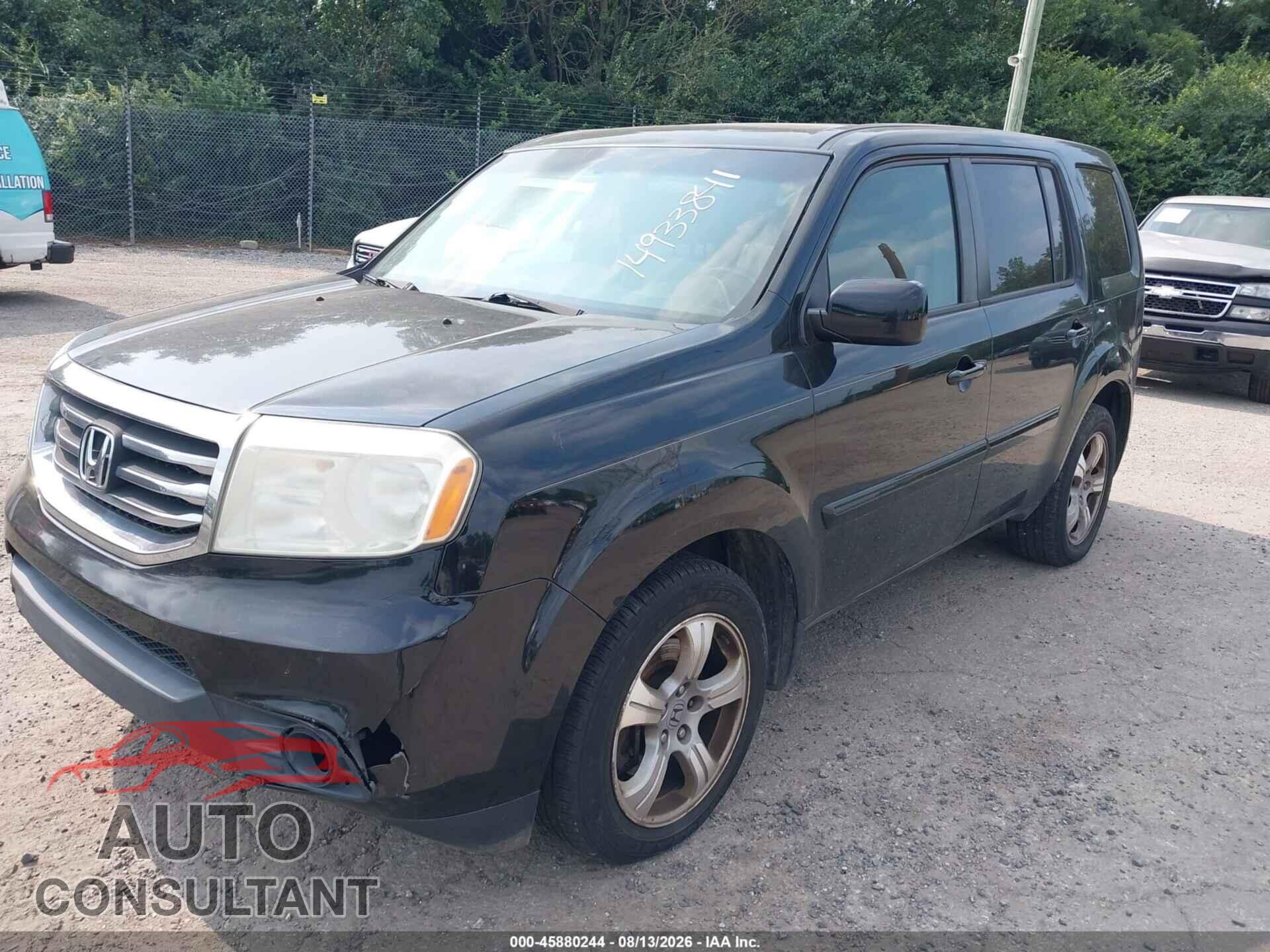 HONDA PILOT 2014 - 5FNYF4H70EB021739